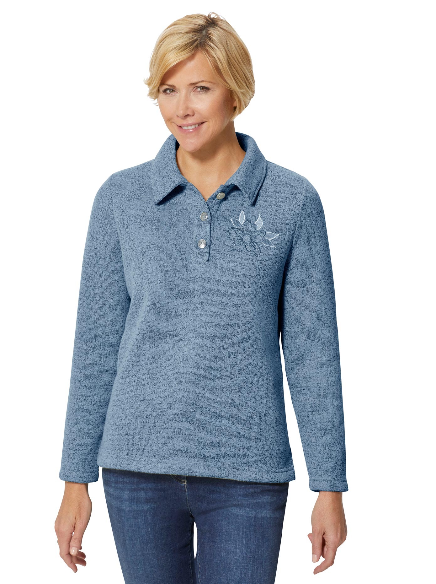 Image of Classic Basics Langarm-Poloshirt »Winter-Shirt«, (1 tlg.) bei Ackermann Versand Schweiz