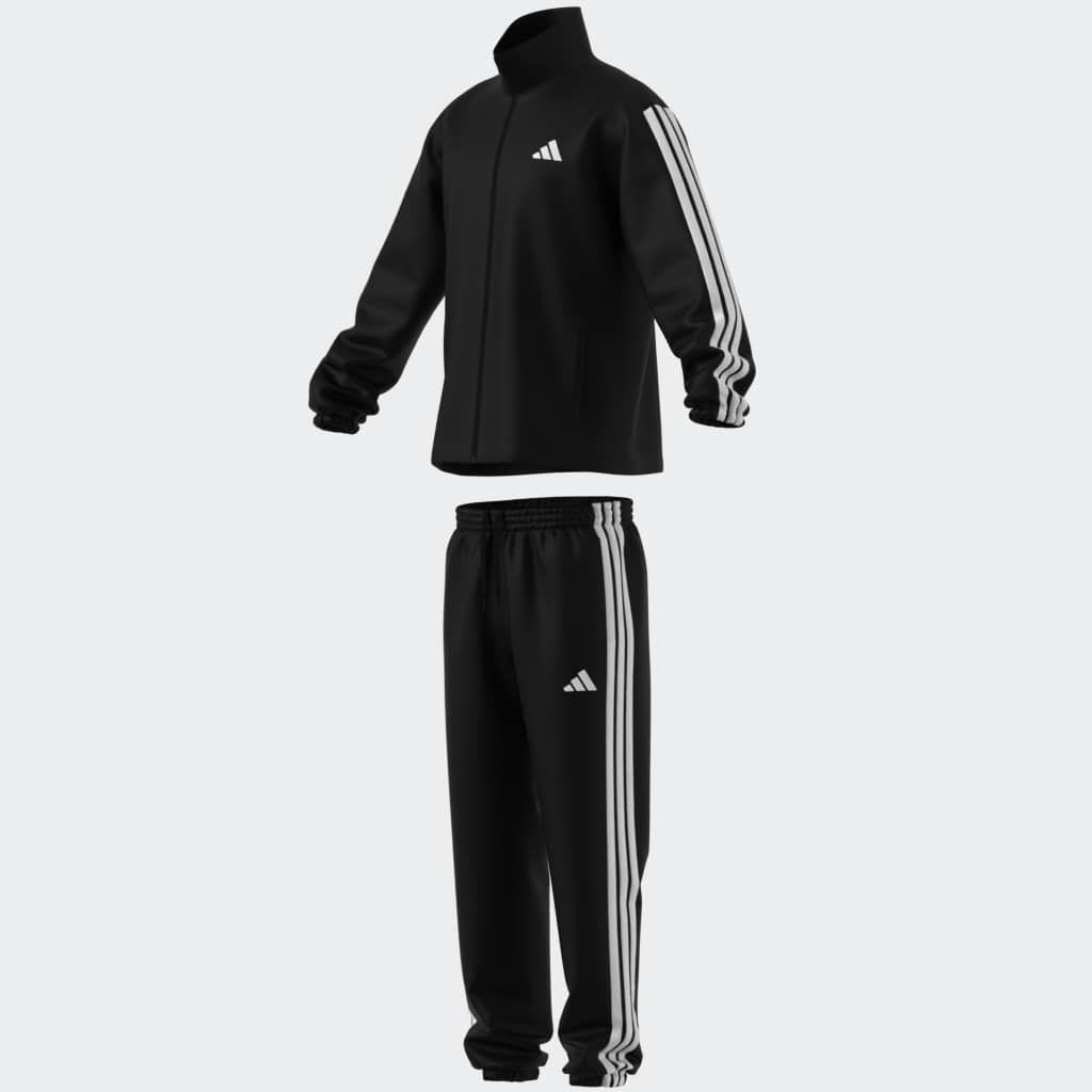 adidas Sportswear Trainingsanzug »3-STREIFEN WOVEN« 2 Stk. zweiteiliges Set, aus Polyester, mit durchgehendem Reissverschluss