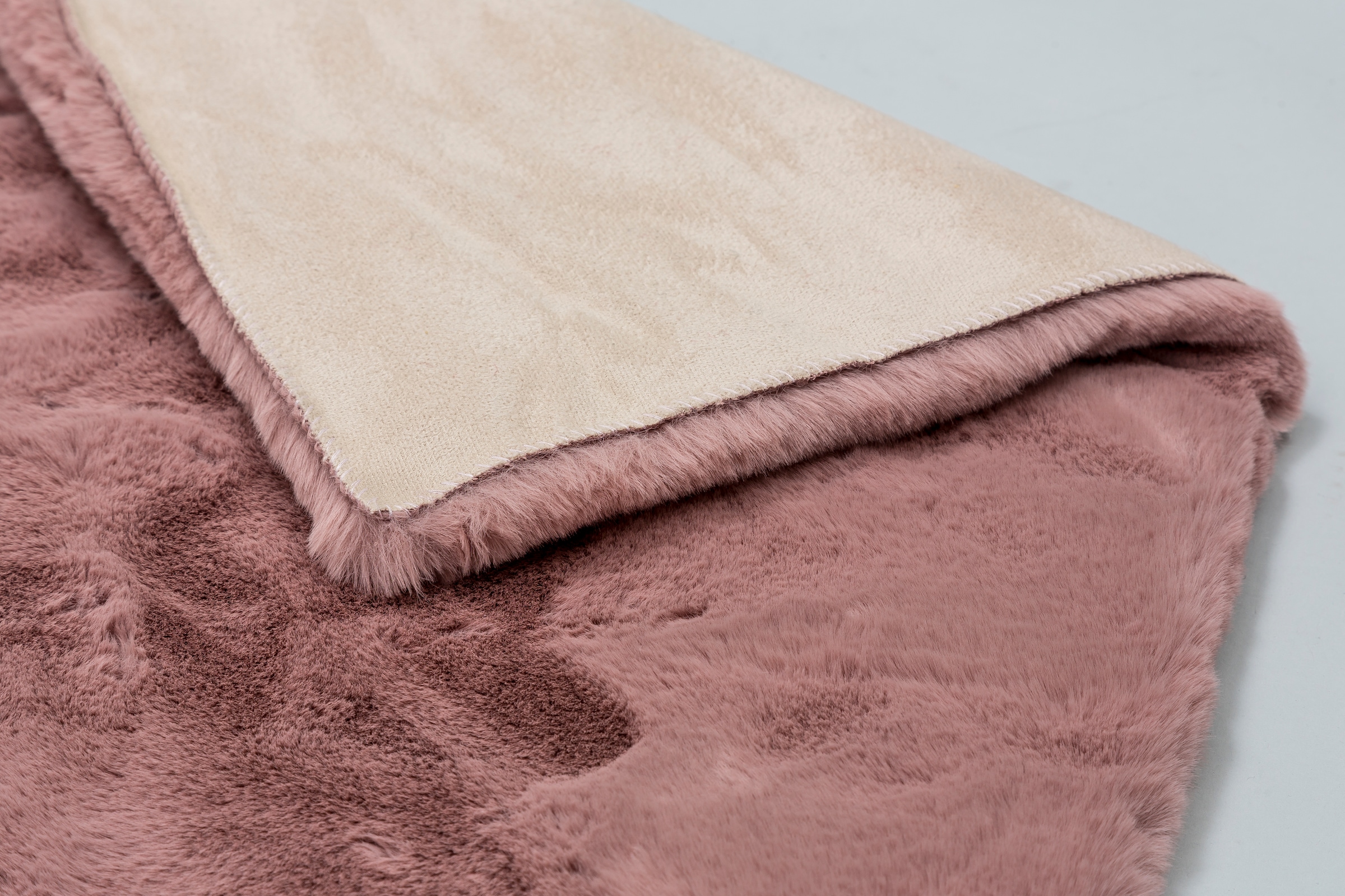 SCHÖNER WOHNEN-Kollektion Fellteppich »Tender« rechteckig 26 mm Höhe besonders weich durch Microfaser, Kunstfell, waschbar, Wohnzimmer