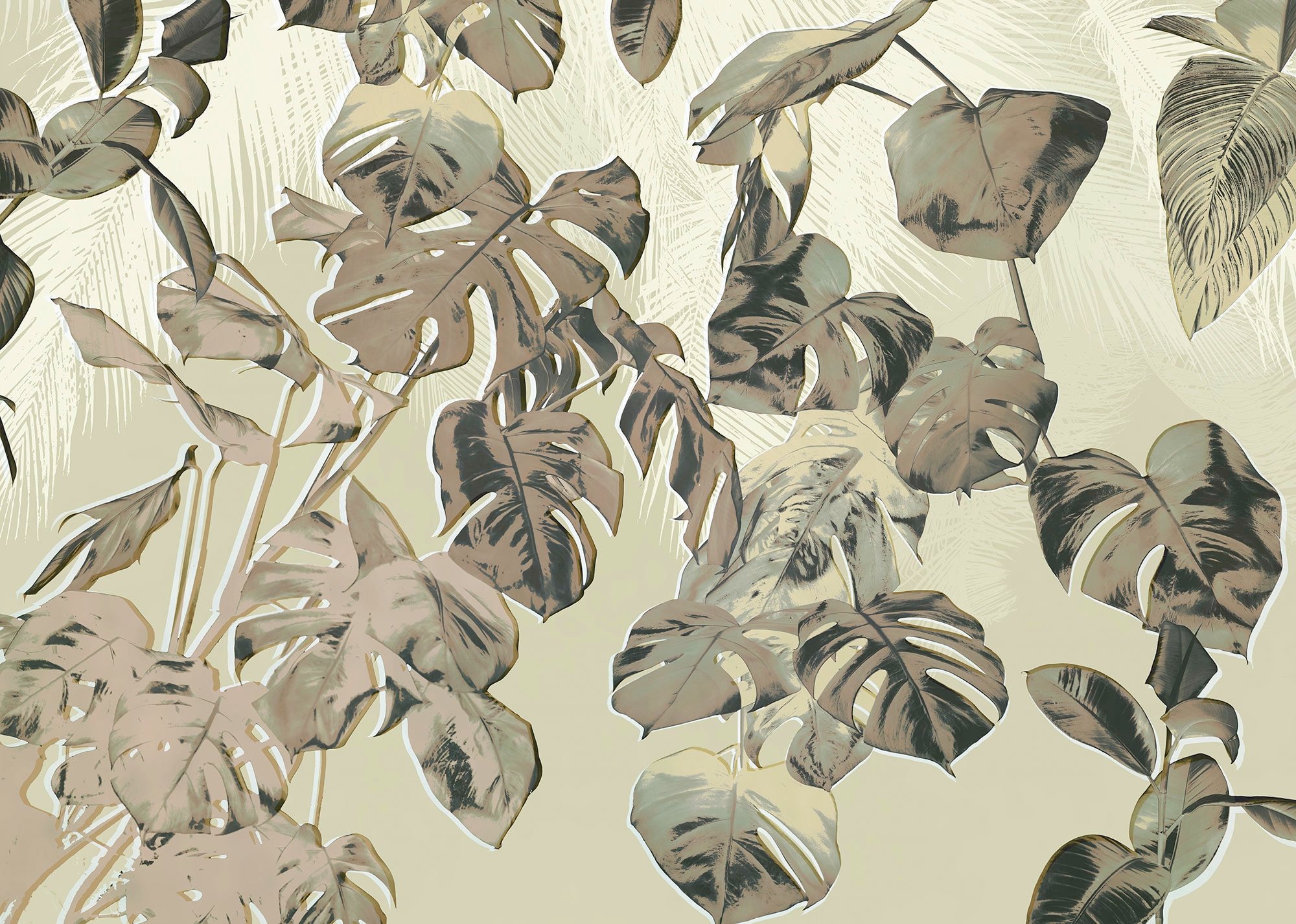 Image of Komar Vliestapete "Digitaldruck Vlies - Trésor - Grösse 350 x 250 cm" bedruckt glatt Wohnzimmer, Schlafzimmer