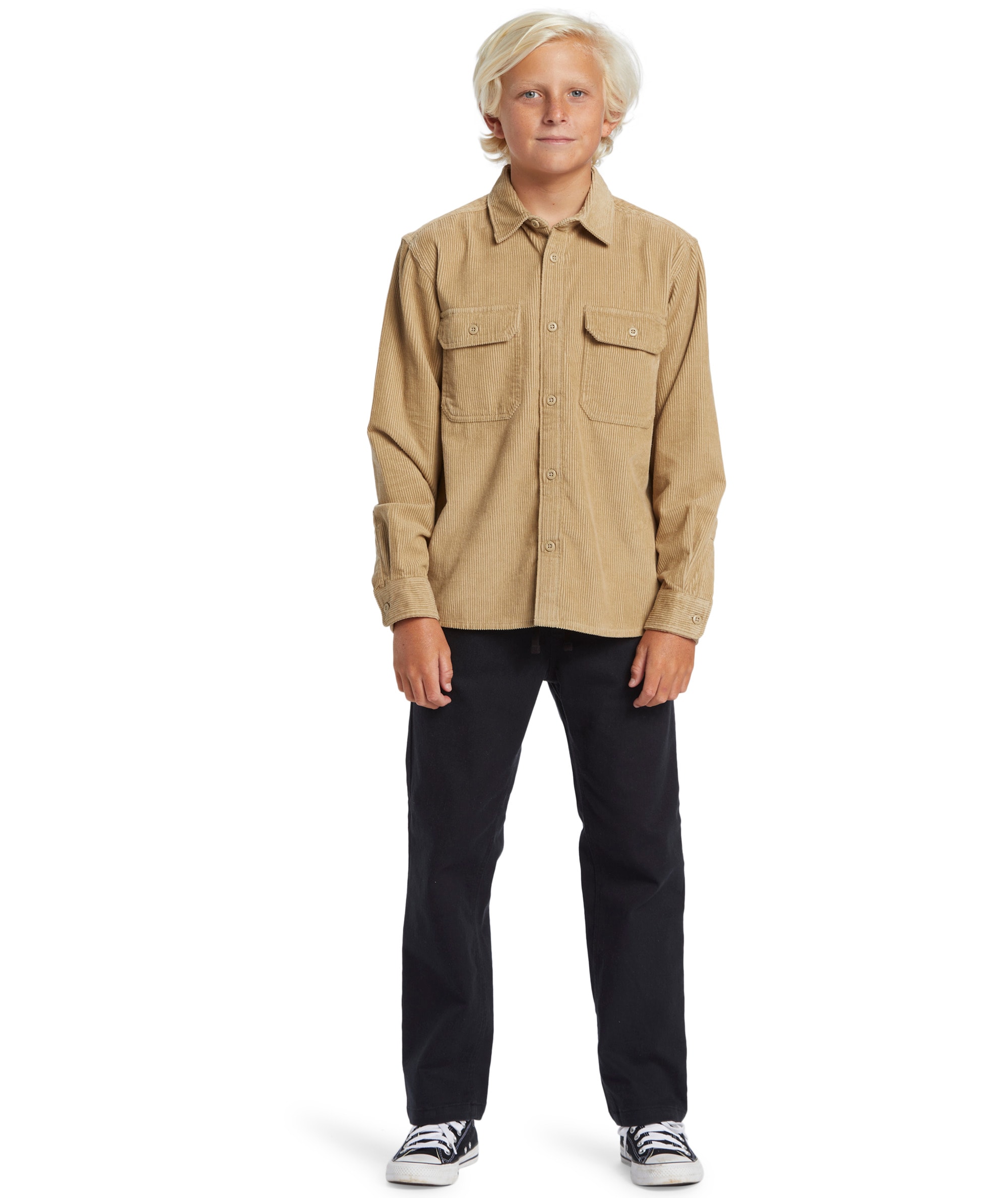 Quiksilver Langarmhemd »VENTURE OVERSHIRT CORD YOUTH«