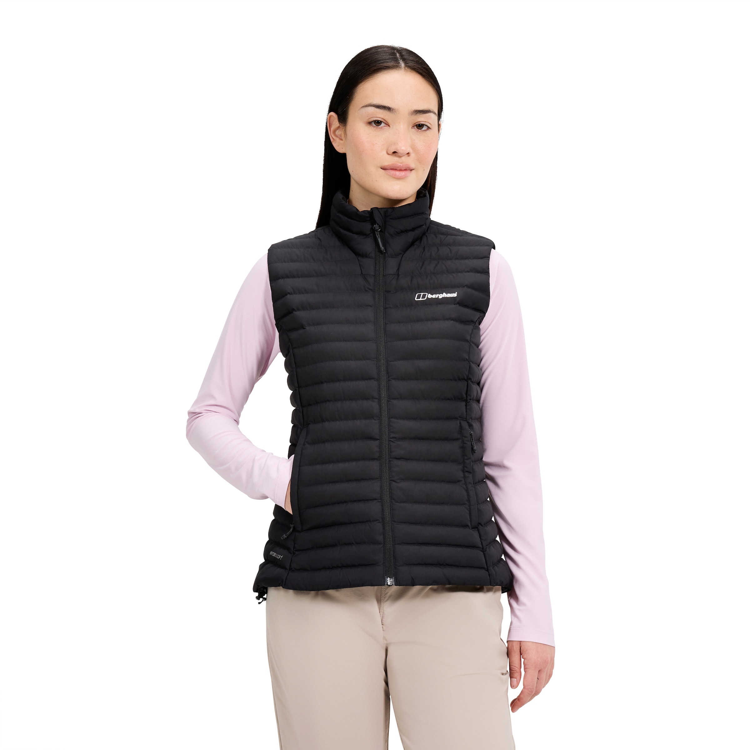 Image of Berghaus Steppweste "NULA VEST" sportlicher Stil, aus Kunstfaser, pflegeleicht, atmungsaktiv