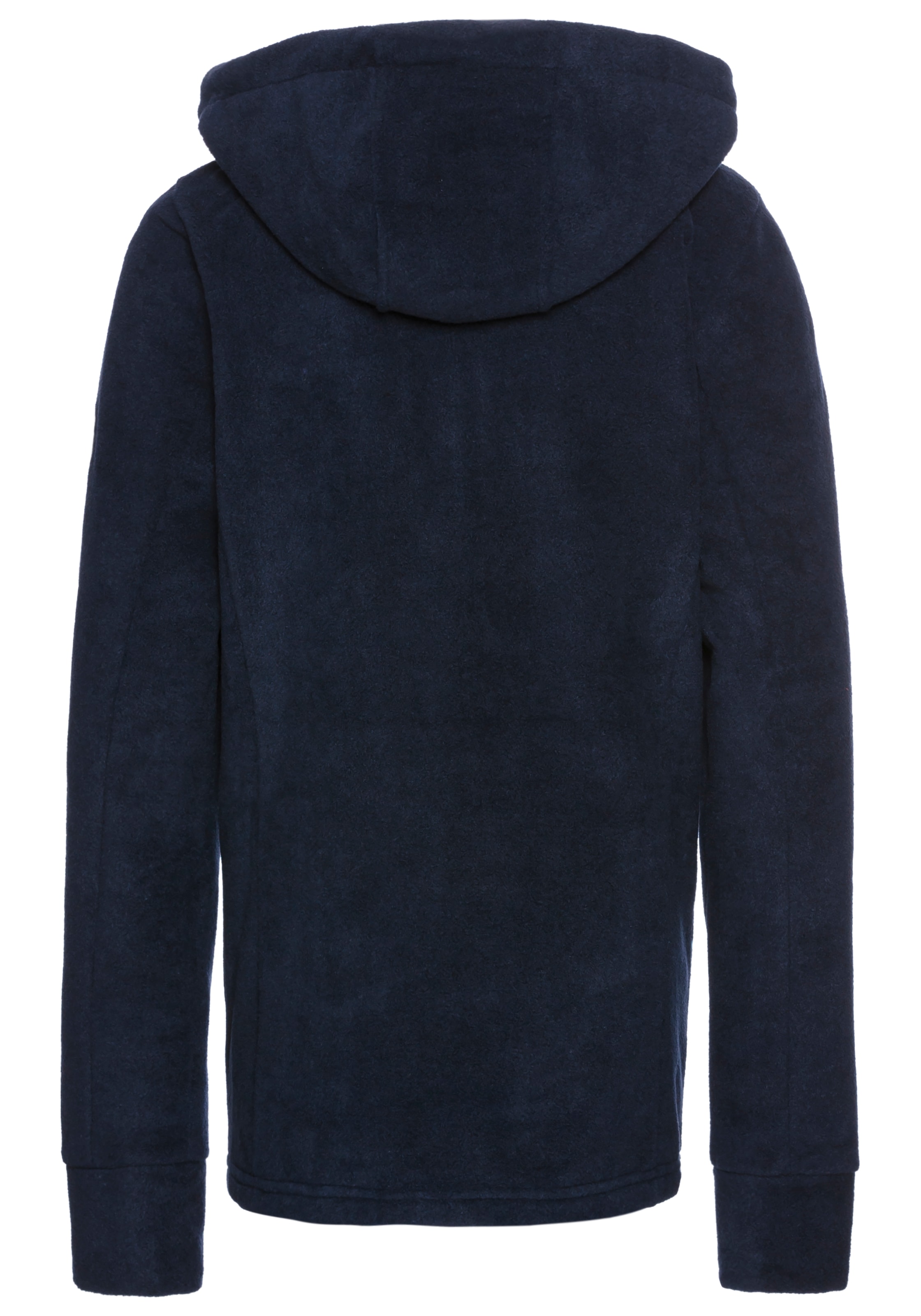 KangaROOS Fleecejacke, mit Kapuze, mit Norweger Muster