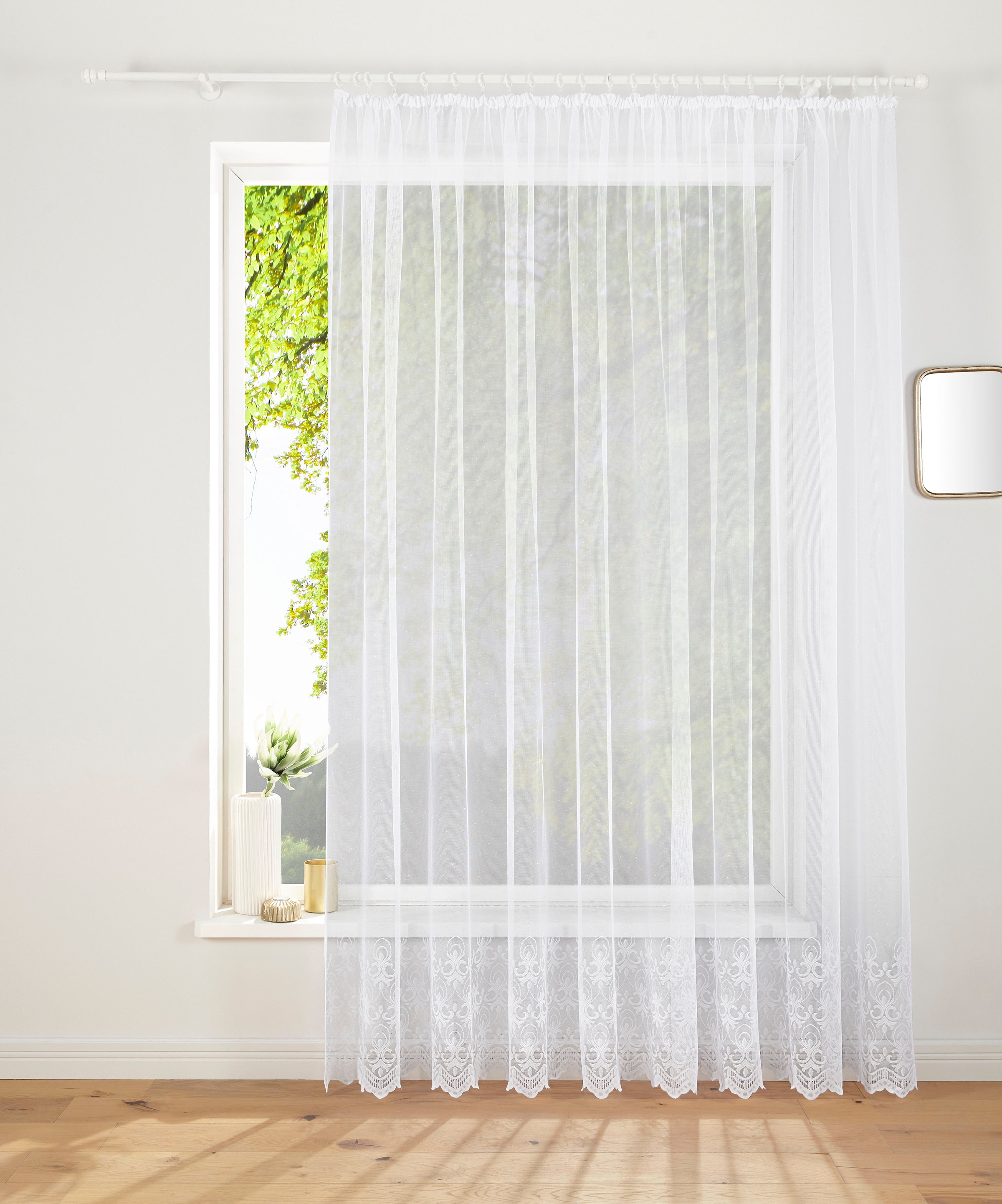 Image of DELAVITA Gardine »Victoria«, (1 St.), Store, transparent, verschiedene Grössen bei Ackermann Versand Schweiz