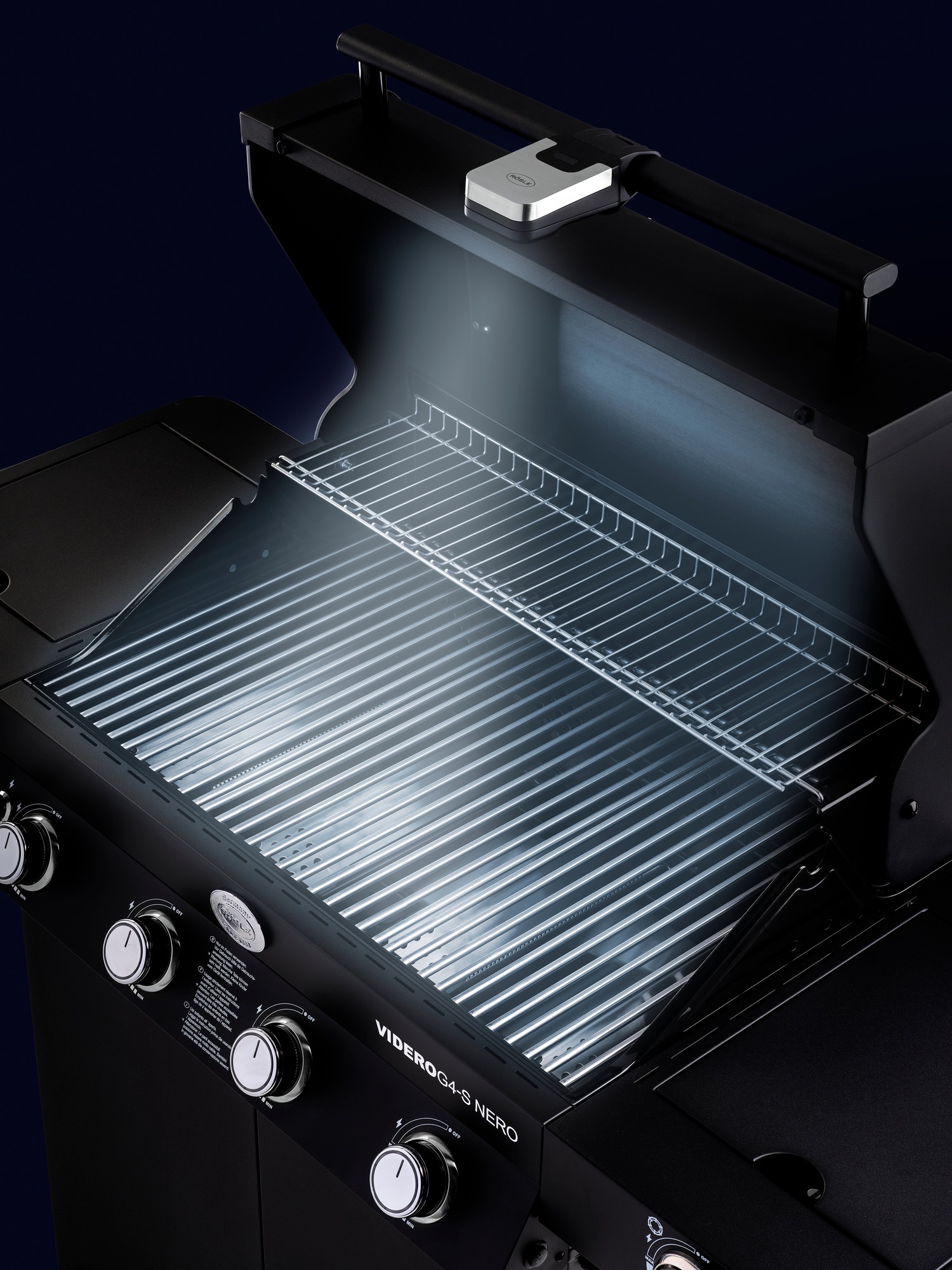 RÖSLE Handleuchte »Universal BBQ LED Griffleuchte« zum Ausleuchten des Grillbereichs