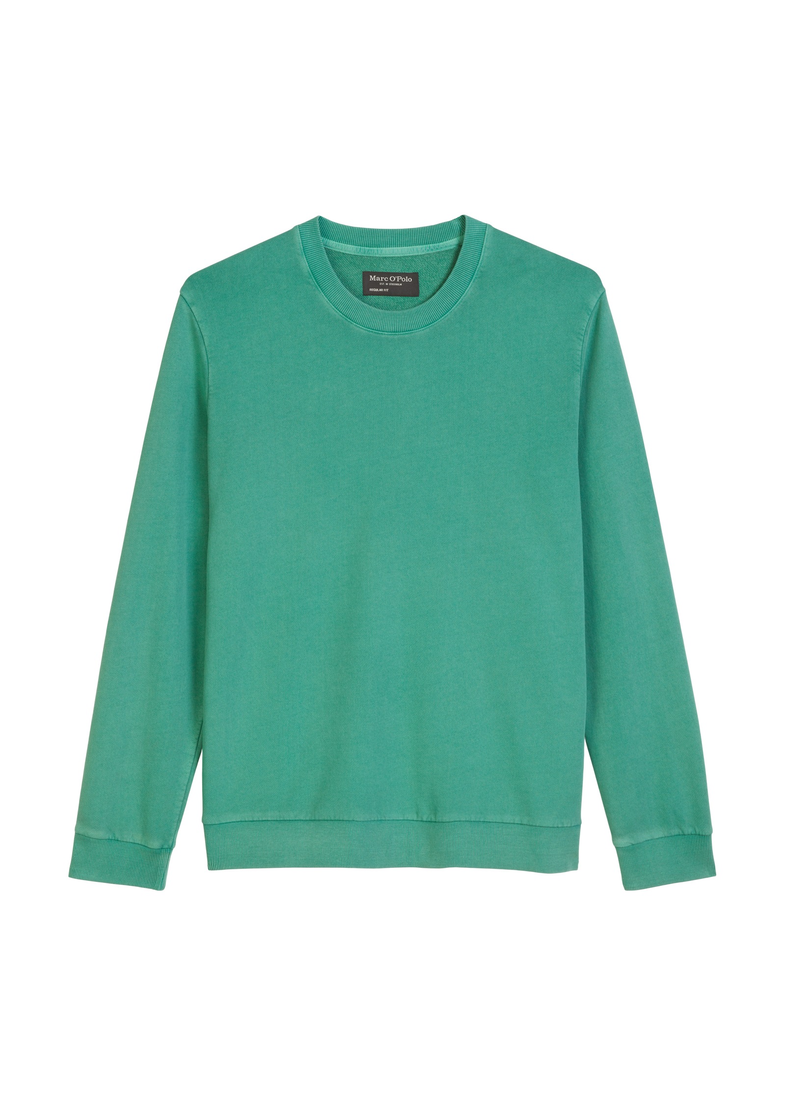 Marc O'Polo Sweatshirt, Basic, mit Rippbündchen, regular, leichter Sommer-Sweat