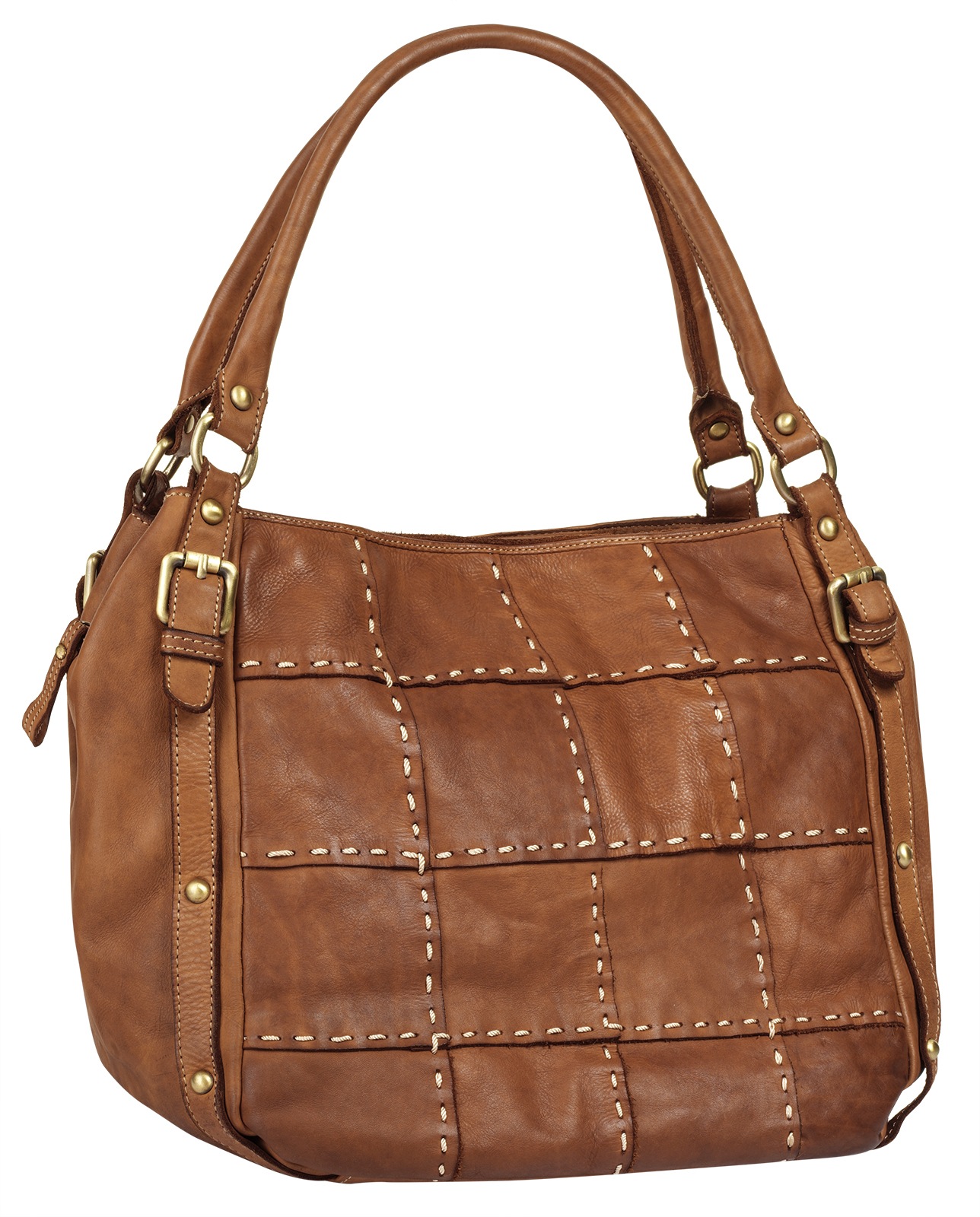 Samantha Look Shopper, echt Leder, Made in Italy