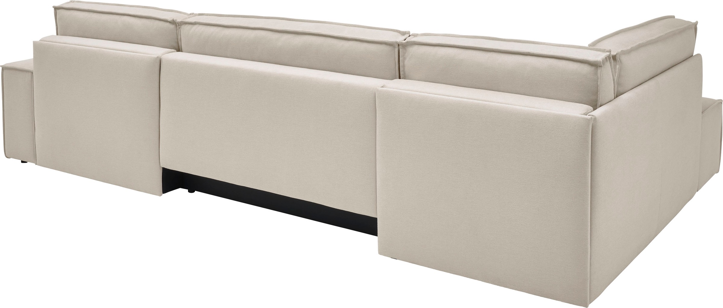 GOODproduct Paysage de salon »FINNLEY U-Form XXL 329 cm - OTTO. Verlässliche Qualität.« Schlafsofa, Bettkasten, in Bouclé, Struktur fein und Mega Cord
