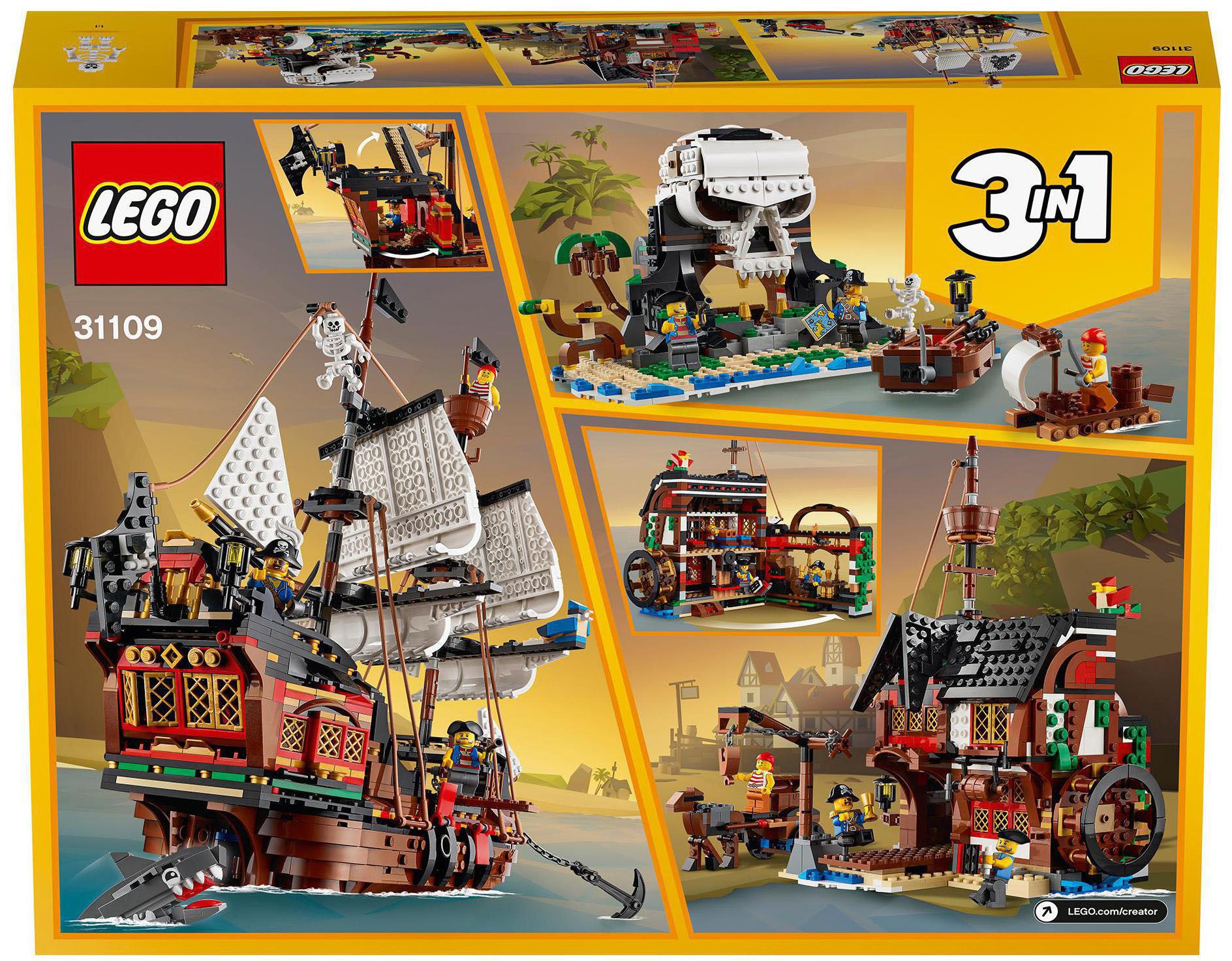 LEGO® Konstruktionsspielsteine »Oldtimer Motorrad (31135), LEGO® Creator  3in1«, (128 St.) Découvrir sur