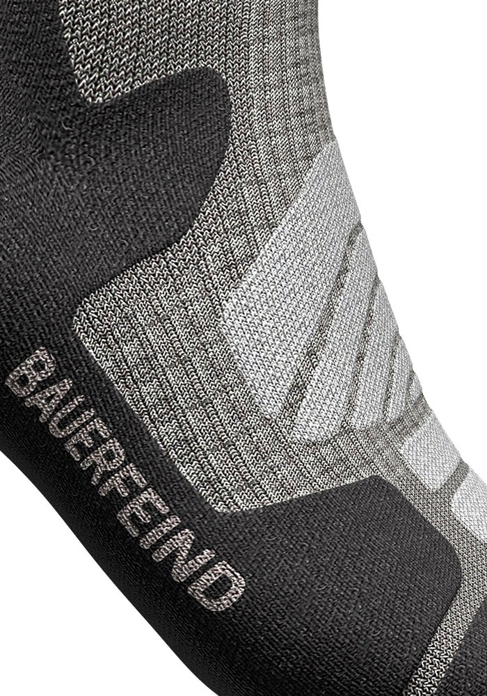 Bauerfeind Chaussettes de sport »Outdoor Merino Mid Cut Socks, Women« avec une forte teneur en laine mérinos, respirant, chaud