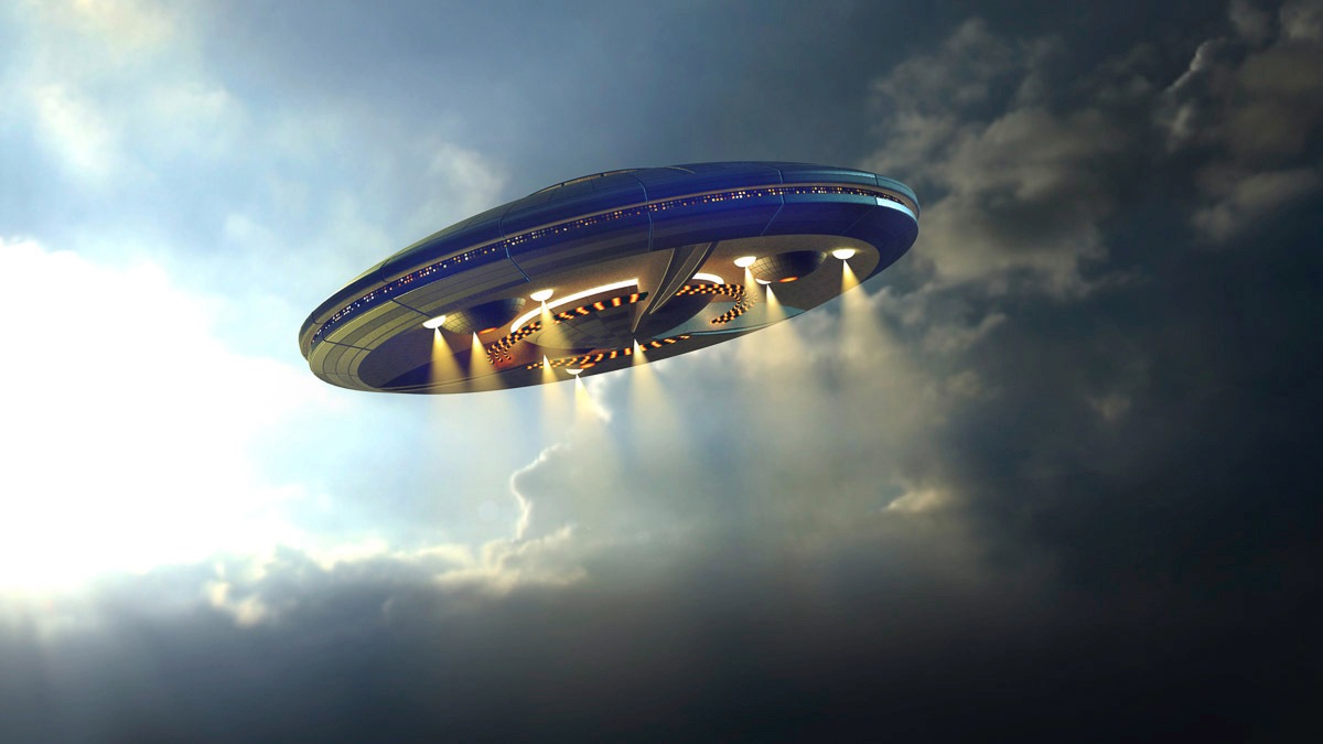Image of Papermoon Fototapete »UFO«, Vliestapete, hochwertiger Digitaldruck, inklusive Kleister bei Ackermann Versand Schweiz