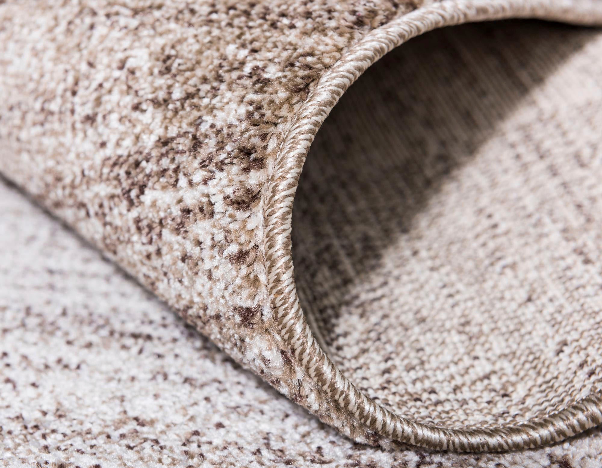 Myflair Möbel & Accessoires Teppich »Good Times Lagerräumung«, rechteckig, 13 mm Höhe, Kurzflor, gewebt, melierte Optik, mit Bordüre
