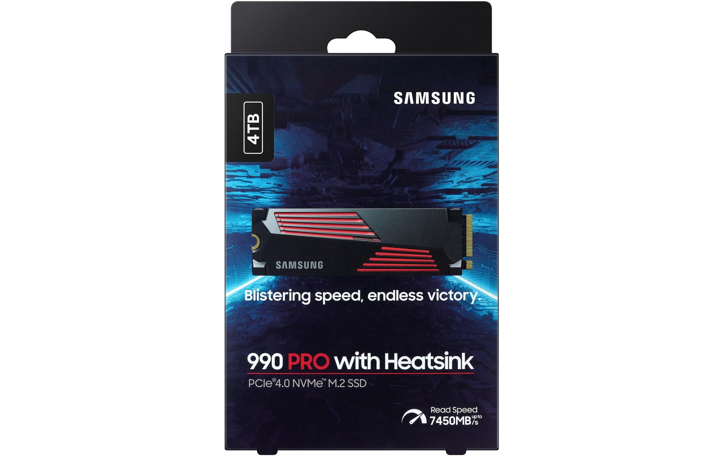 Samsung interne SSD »990 PRO Heatsink« 4000 GB Anschluss PCI Express 4.0