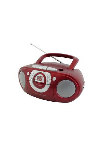 CD-Radiorecorder »SCD5100RO Rot«, (FM-Tuner)