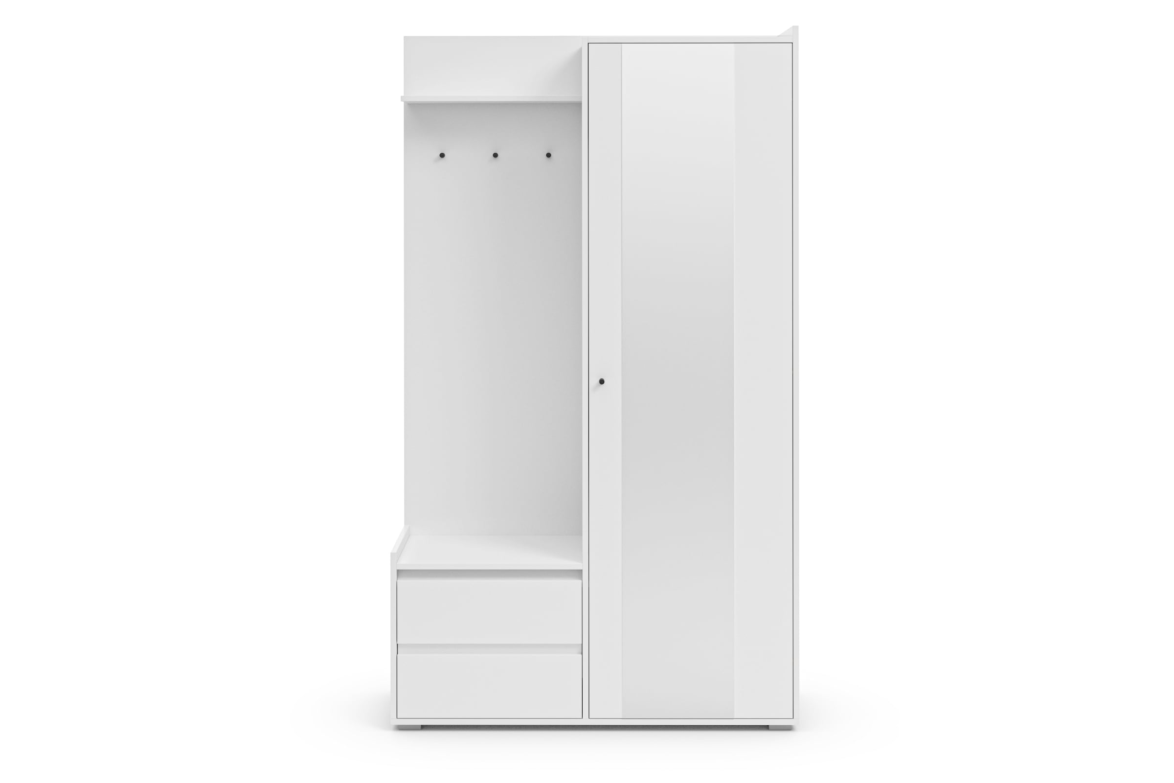 INOSIGN Garderobenschrank »Kosmo«, mit Spiegel Masse 118 x 30 cm, Höhe 190 cm, Breite 110 cm