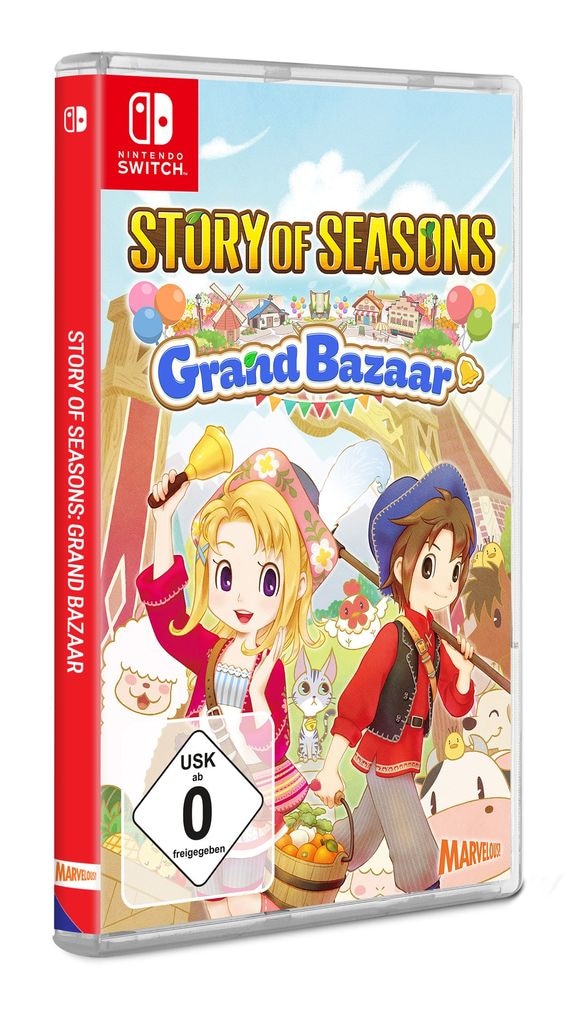 Marvelous Games Spielesoftware »Story of Seasons: Grand Bazaar« Nintendo Switch