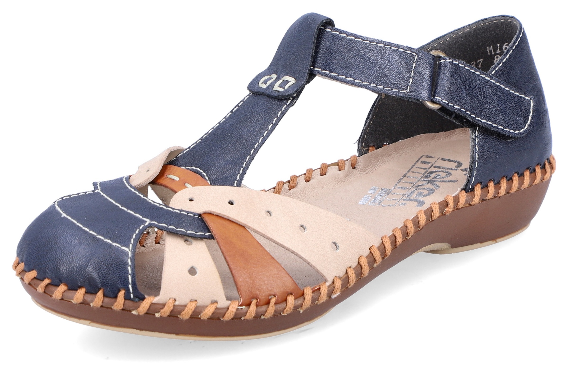 Rieker Klettschuh, mit Kontrastnähte kaufen