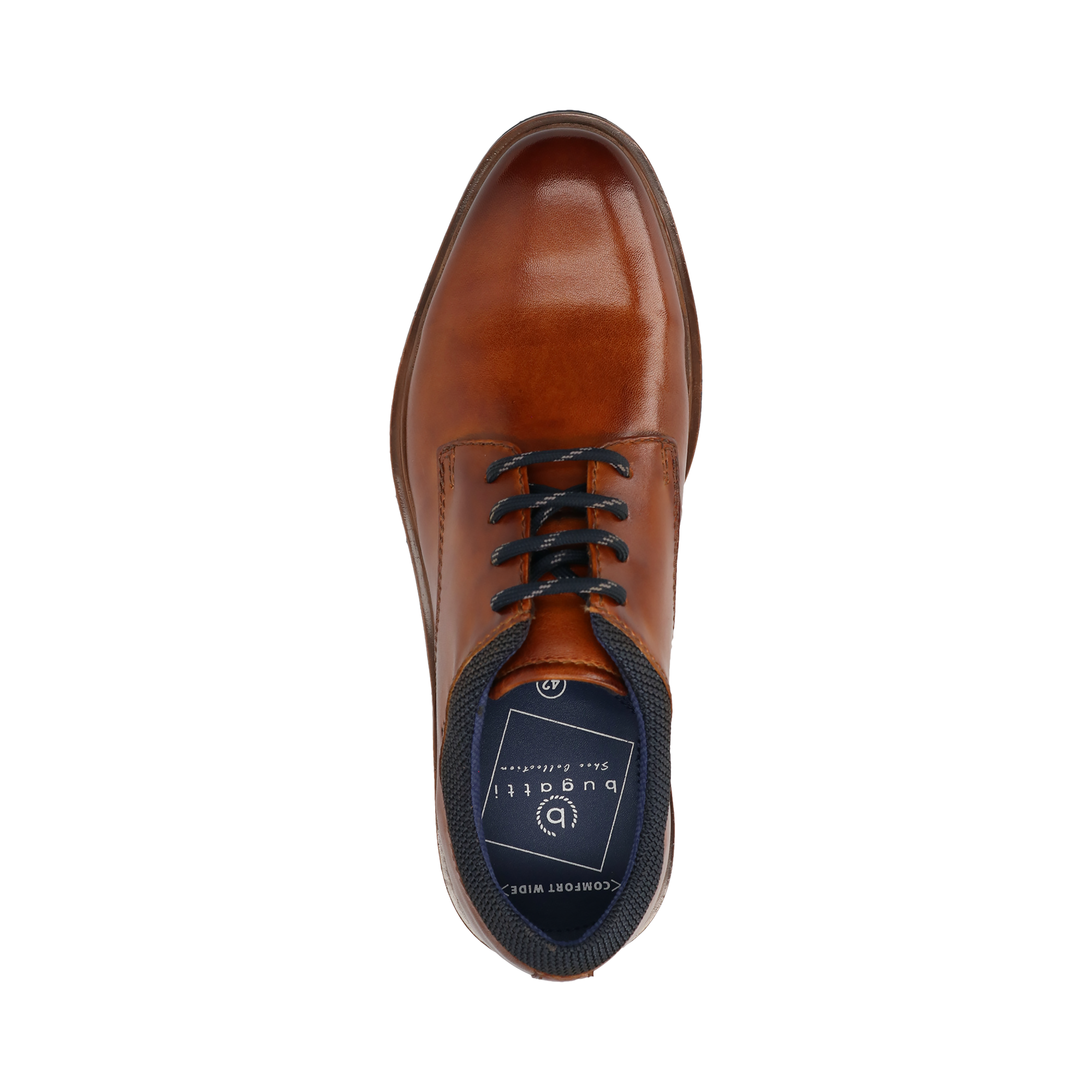 bugatti Schnürschuh  Halbschuh, Business-Schnürer, Anzugschuh mit softem Schaftrand