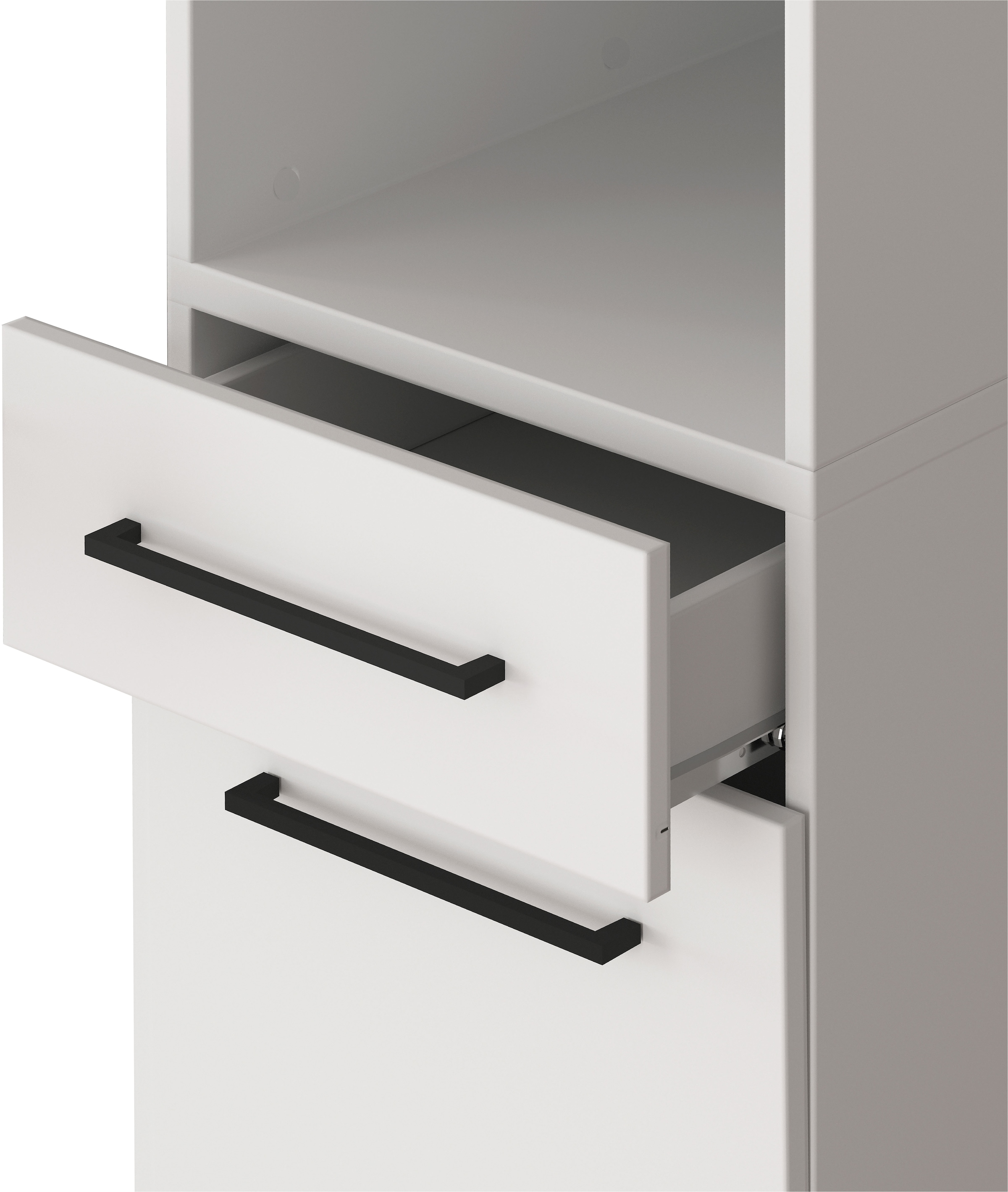 KOCHSTATION Wäscheschrank »KS-Linda« Breite 67 cm, 25mm starke Wände, ausziehbare Ablage