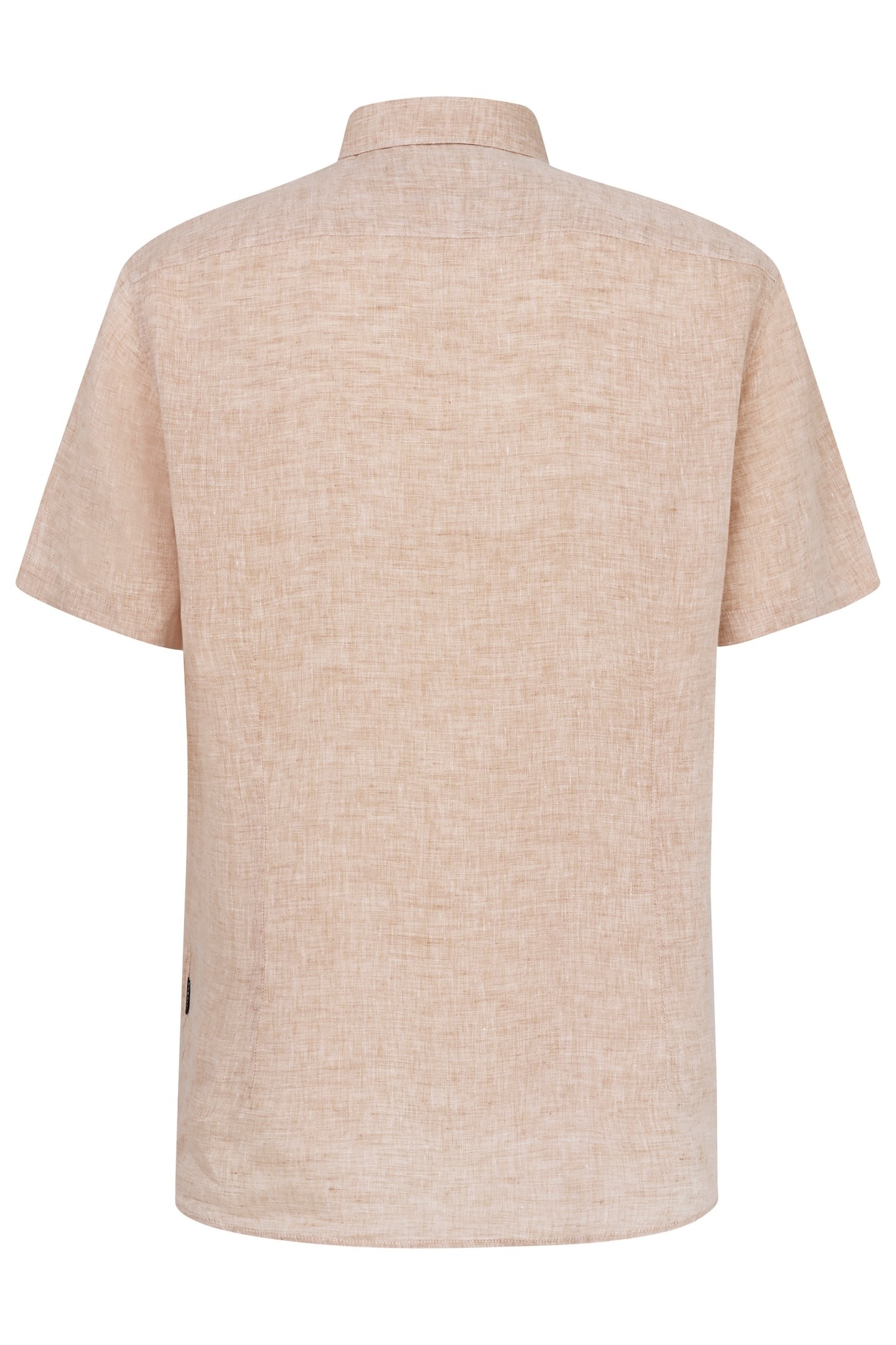 bugatti Chemise à manches courtes aus Leinen