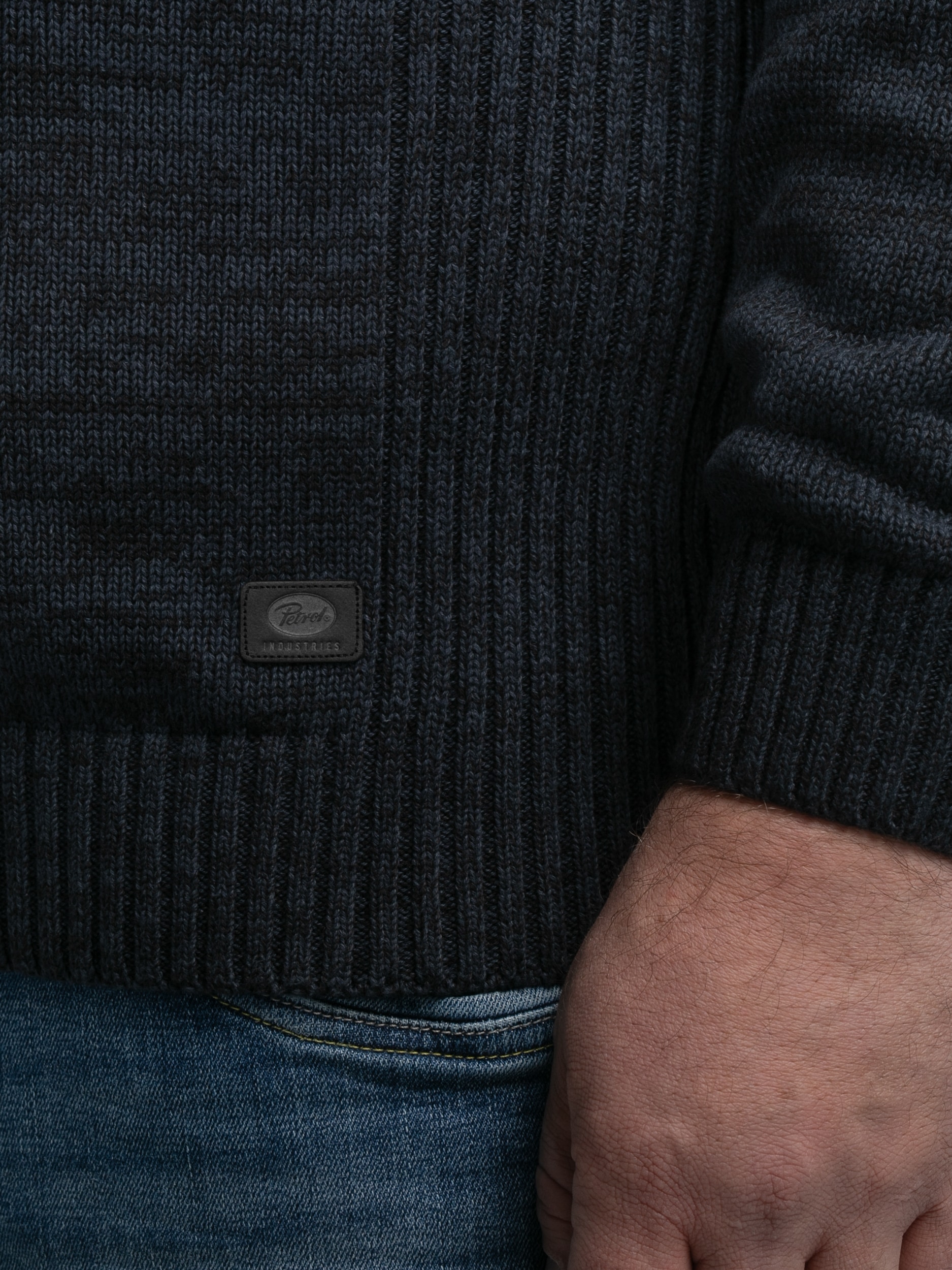 Petrol Industries Troyer »Men Knitwear Collar«