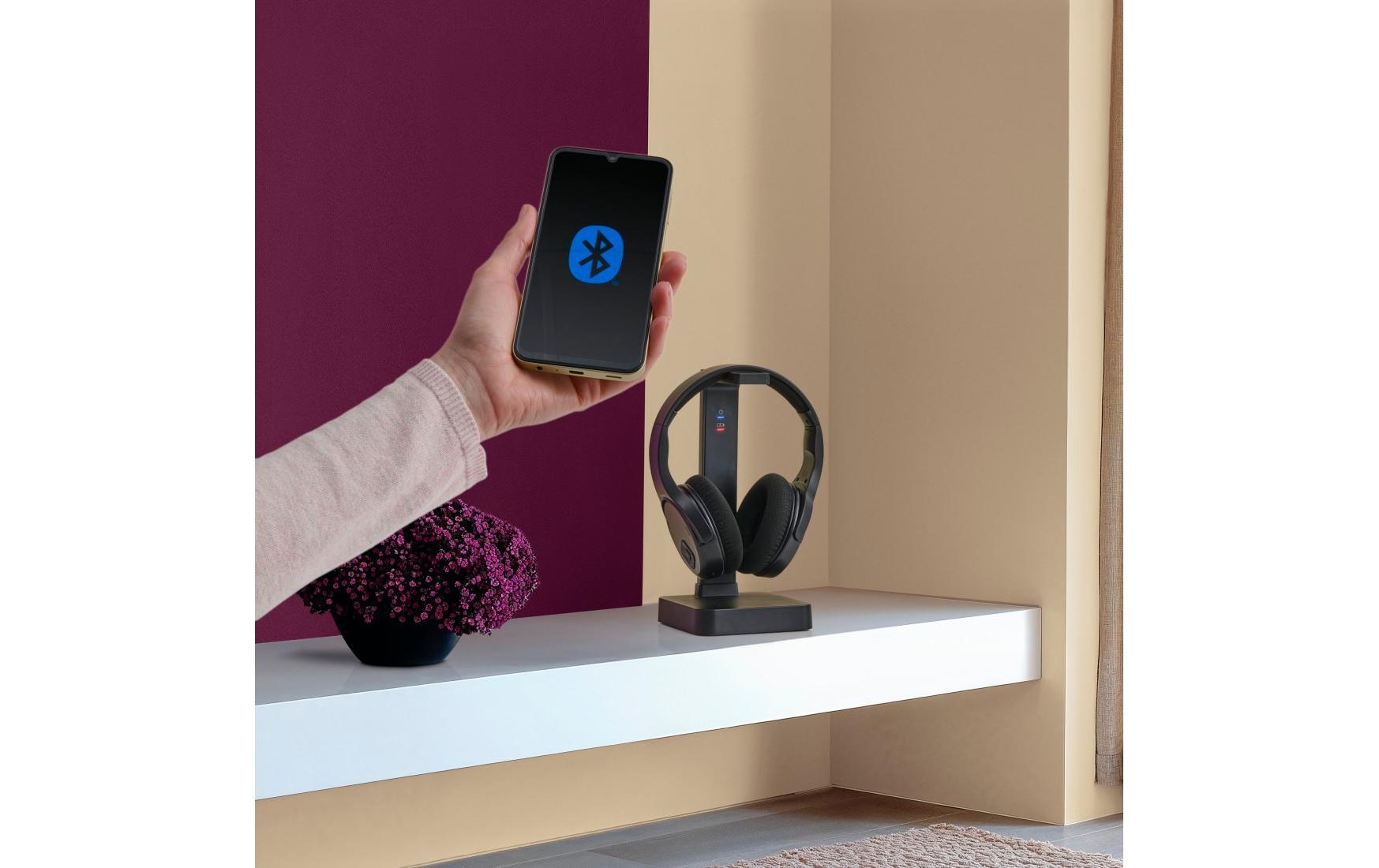   Casque supra-auriculaire eingebautes Mikrofon, Ladezeit: 2,5h