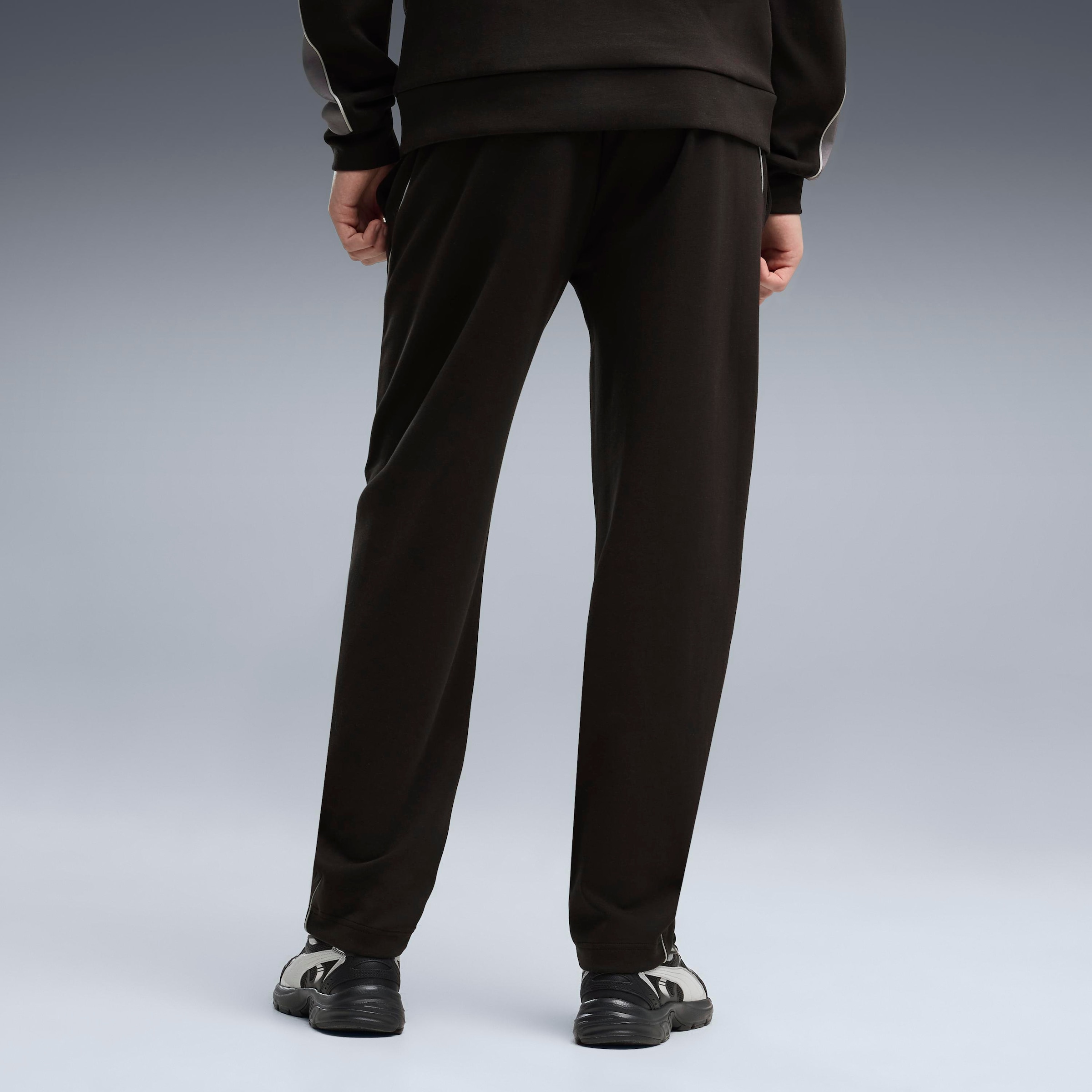 PUMA Pantalon de survêtement »SPORT BLOCKING SWEATPANTS DK OP«  avec poches fendues, uni, coupe régulière, taille normale