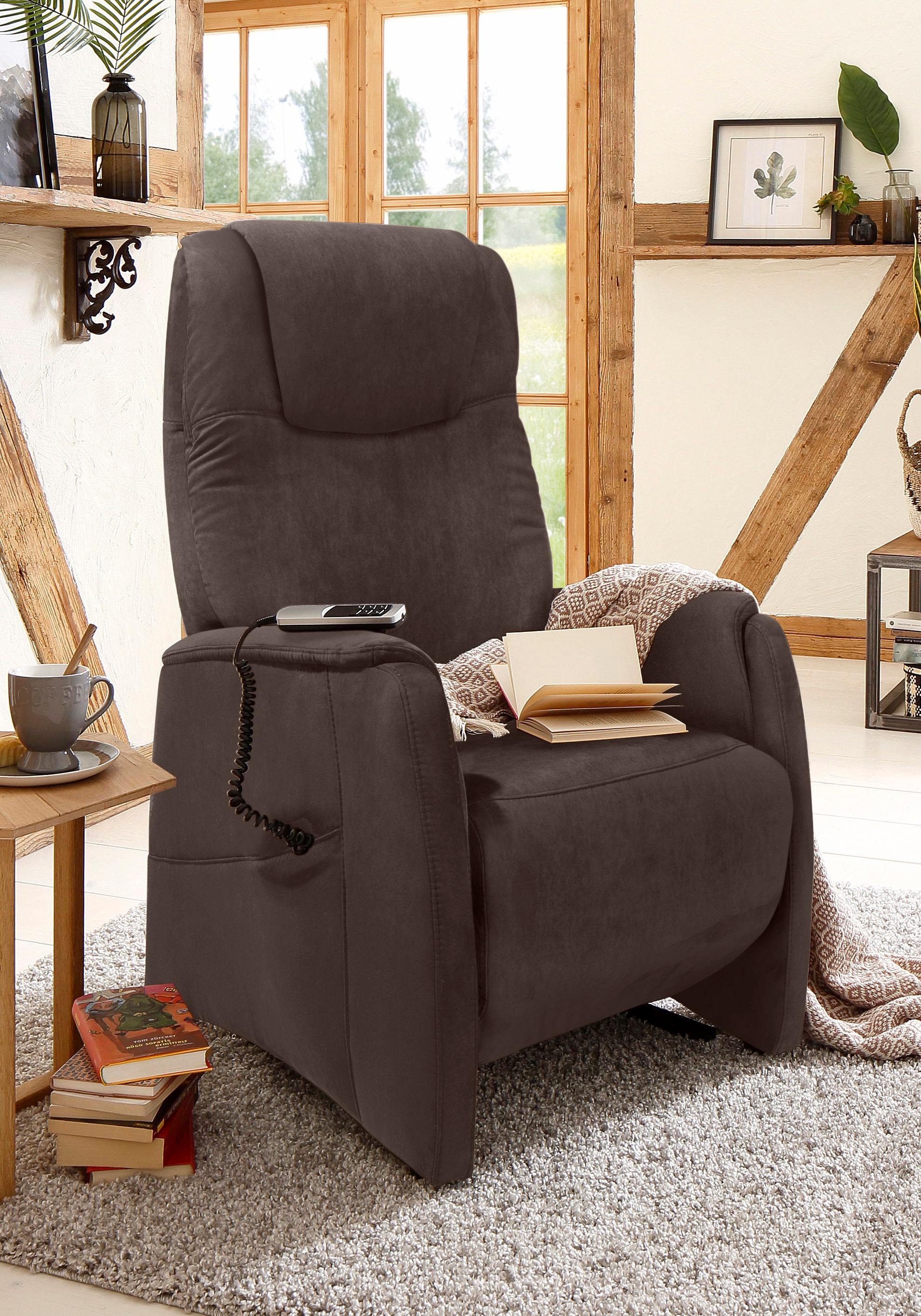 Image of Home affaire TV-Sessel »Mamba«, 3 Grössen, wahlweise manuell oder elektrisch verstellbar, mit und ohne Aufstehhilfe bei Ackermann Versand Schweiz