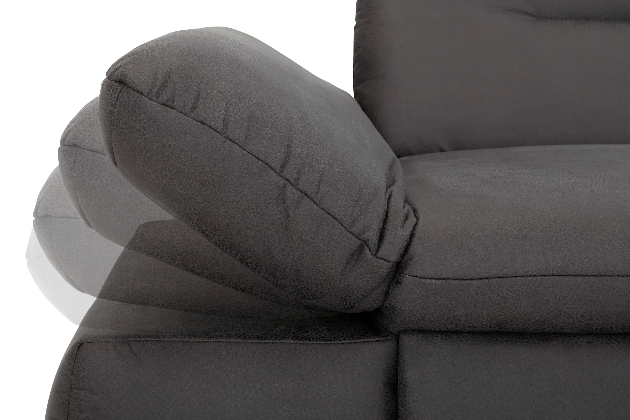 INOSIGN Ecksofa »Avesa L-Form«, Wahlweise mit Arm- und Bettfunktion, B/T/H: 275/211/80 cm