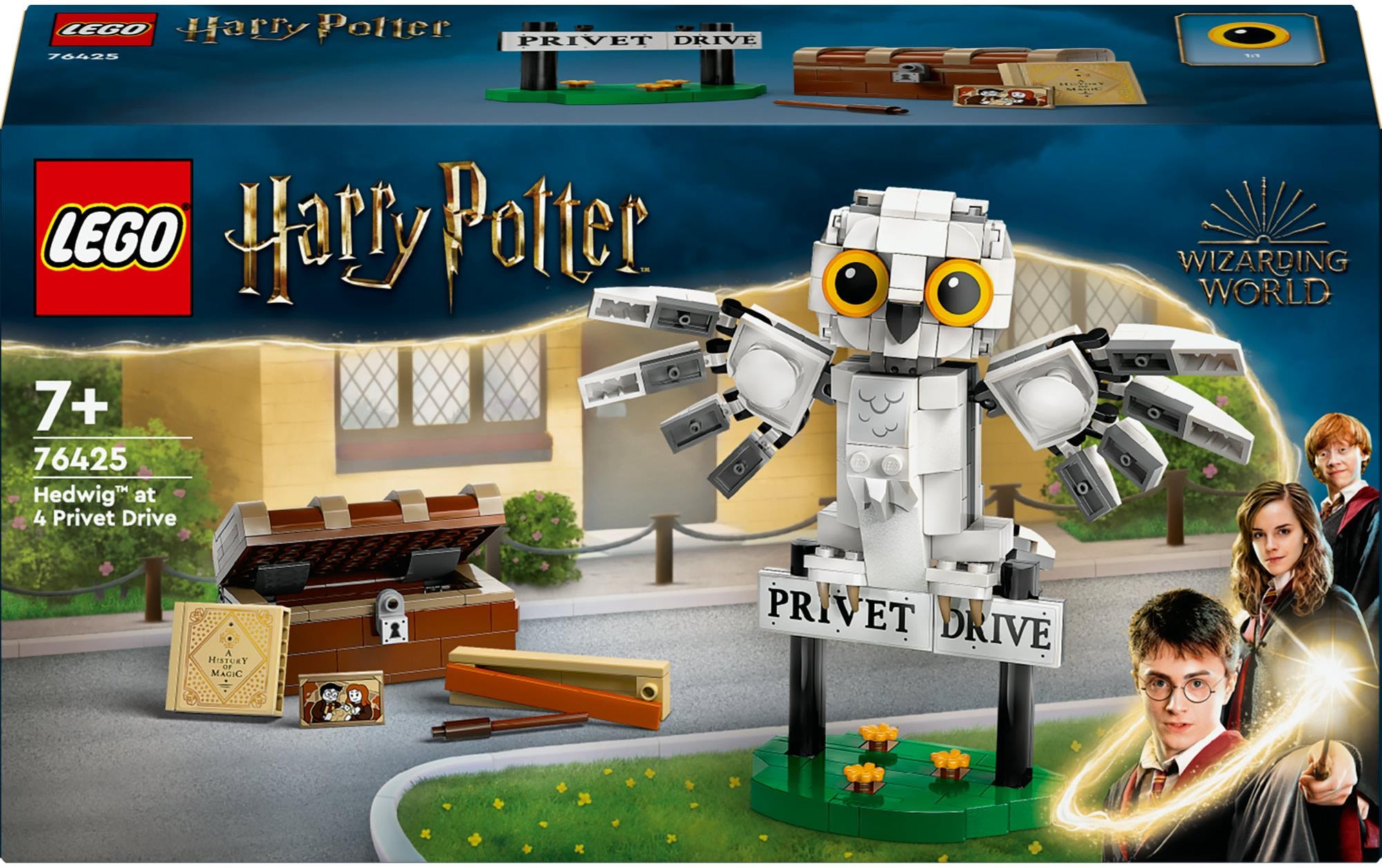 LEGO® Spielbausteine »Harry Potter Hedwig im Ligusterweg 4 76425«, (337 St.)