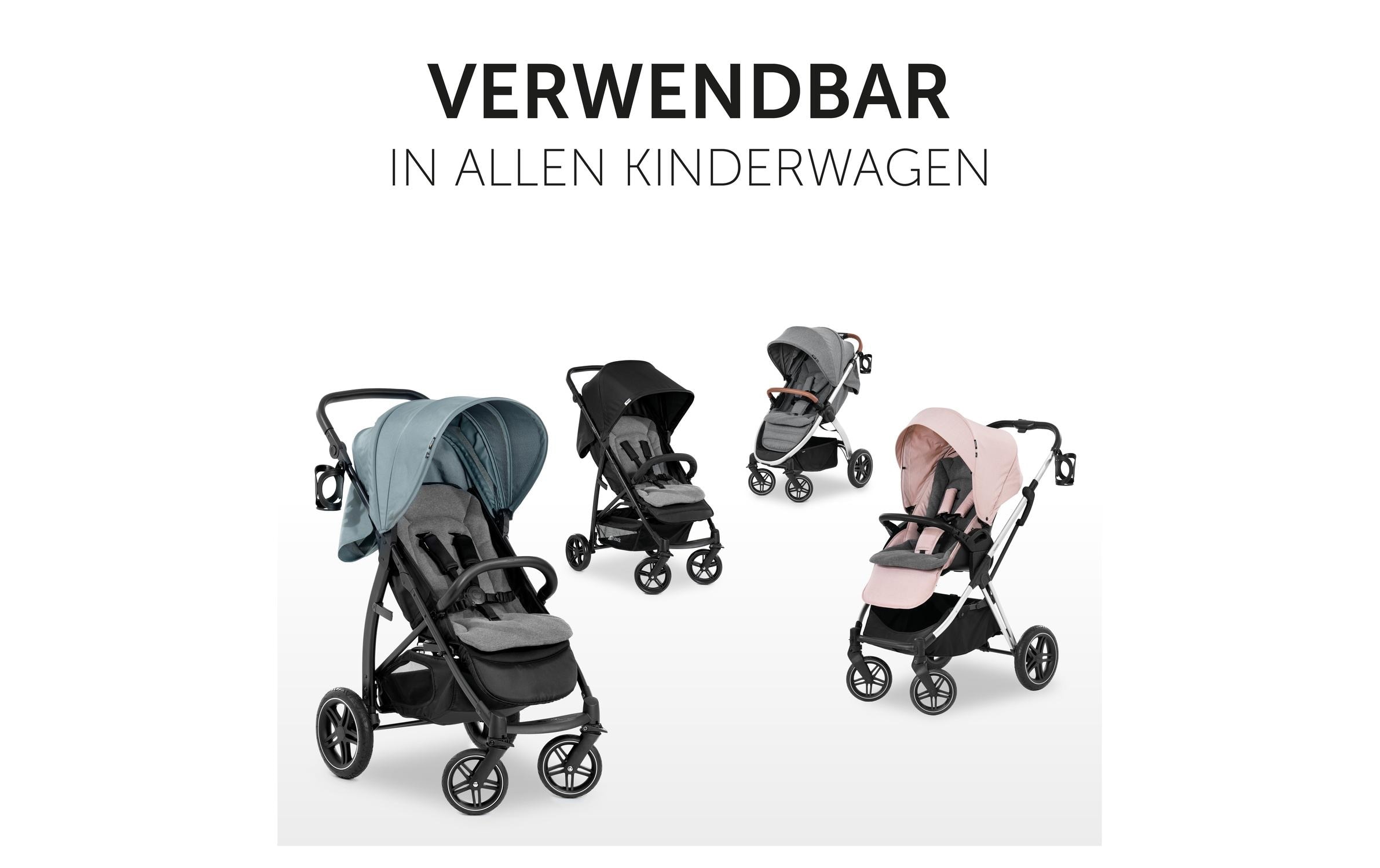 Hauck Kinderwagen-Sitzauflage »Charcoal«