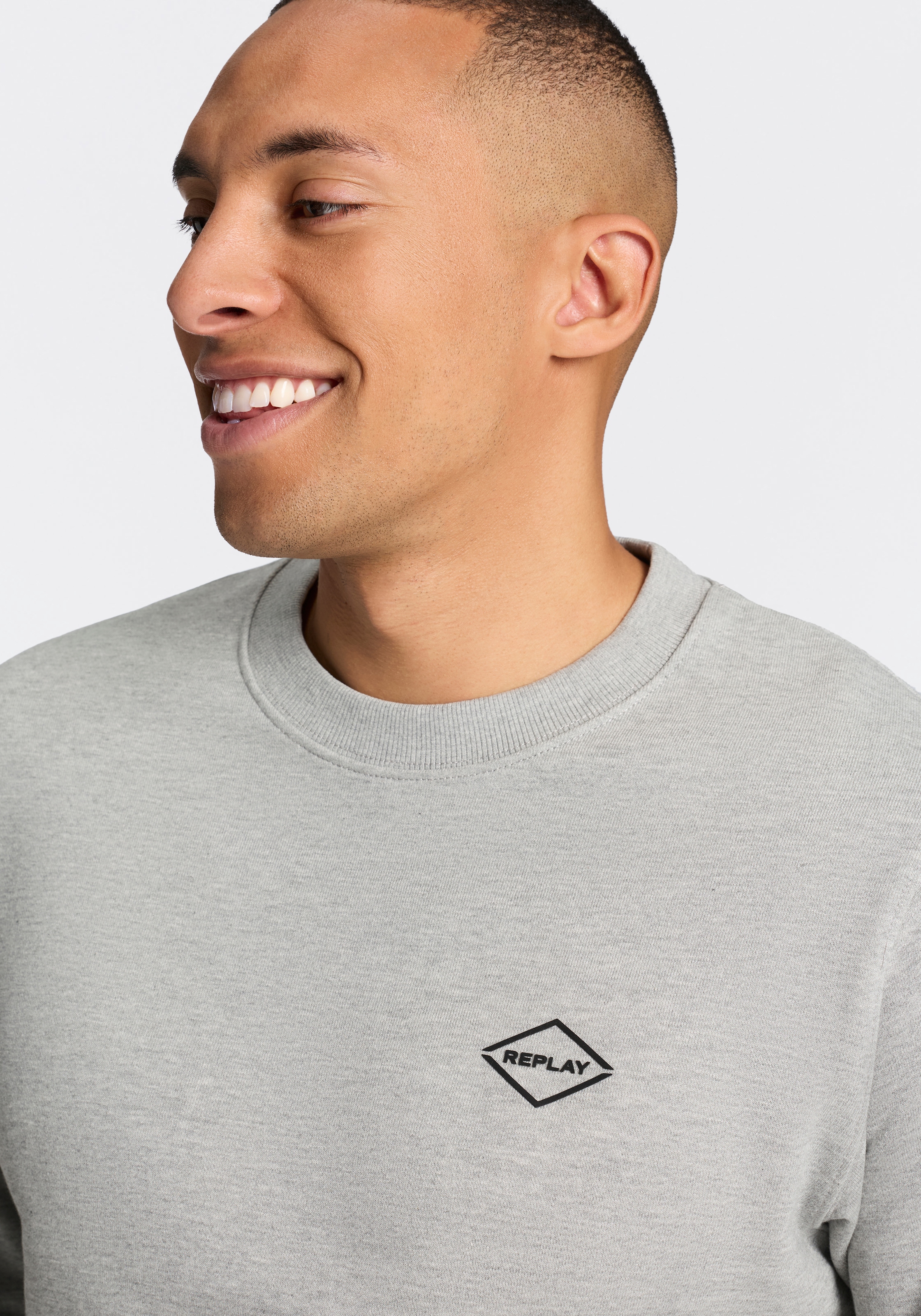 Replay Sweat-shirt , en qualité coton
