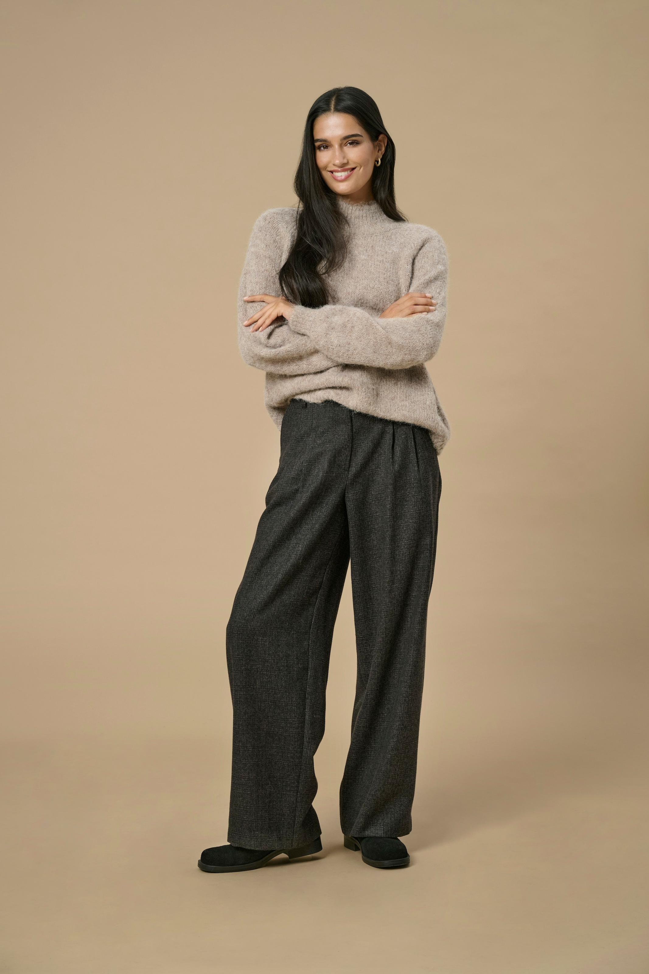 JDY Pantalon de costume »JDYCHARLY HW WIDE PANT TLR NOOS«