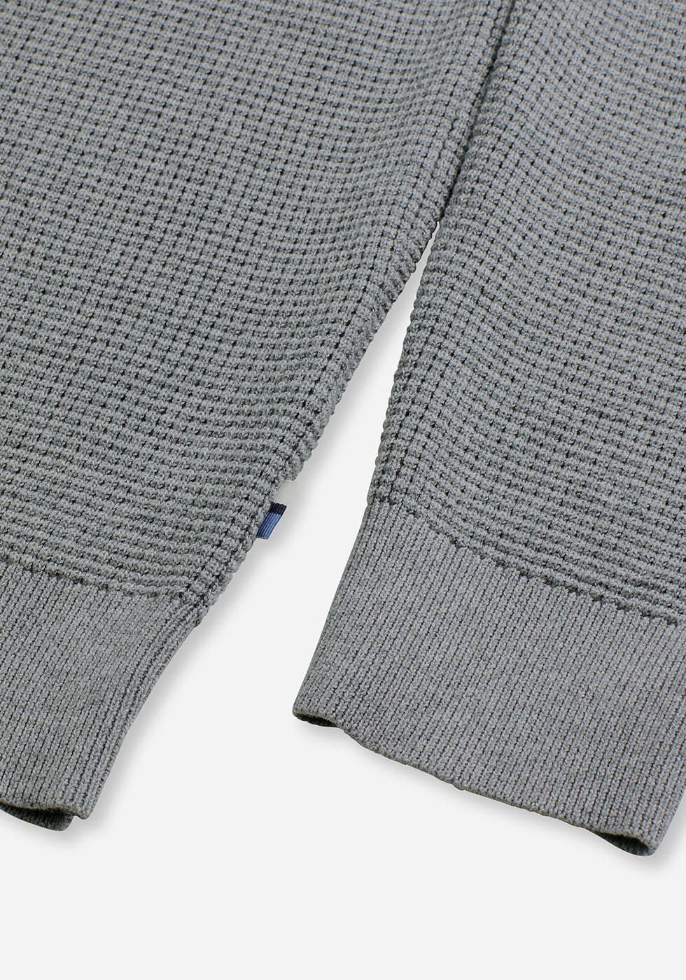 OLYMP Polokragenpullover »Waffle Structure Pullover« strukturiert, unifarben, regular fit, Strick