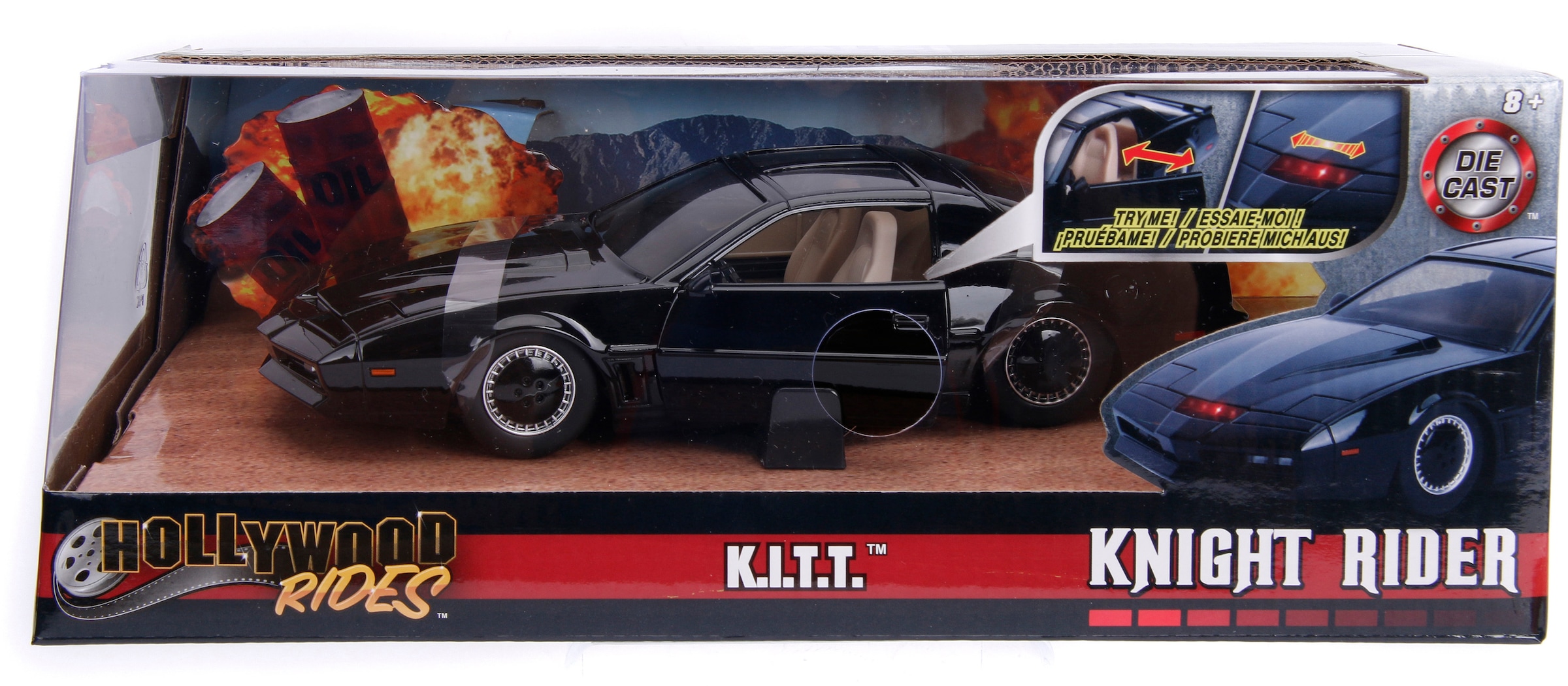 Knight Rider Spielzeugauto mit Jada-Licht