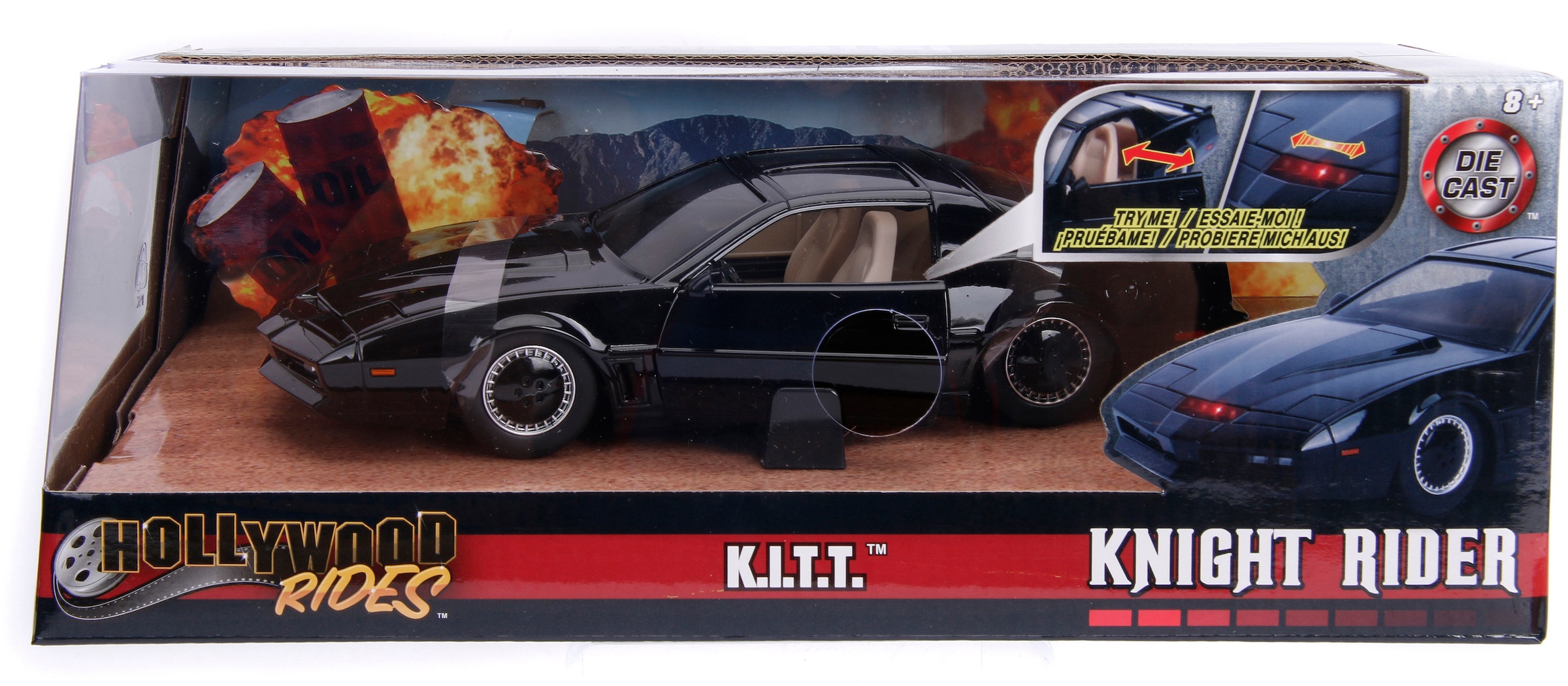 JADA Spielzeug-Auto »Knight Rider Kitt«, mit Licht