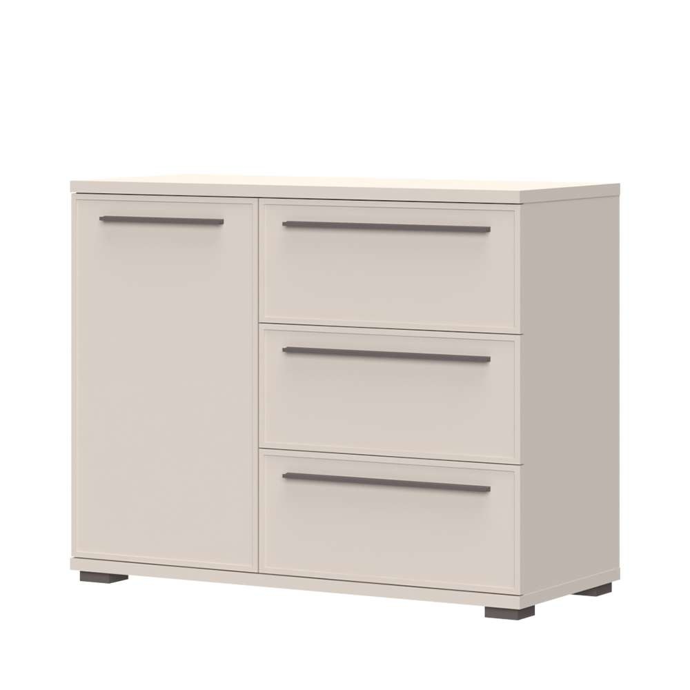 Image of GOODproduct Kommode "Opera Kombikommode, Sideboard, Schubladenkommode, Breite 107 cm" UV lackiert, Soft Close Funktion, Höhenverstellbare Füsse
