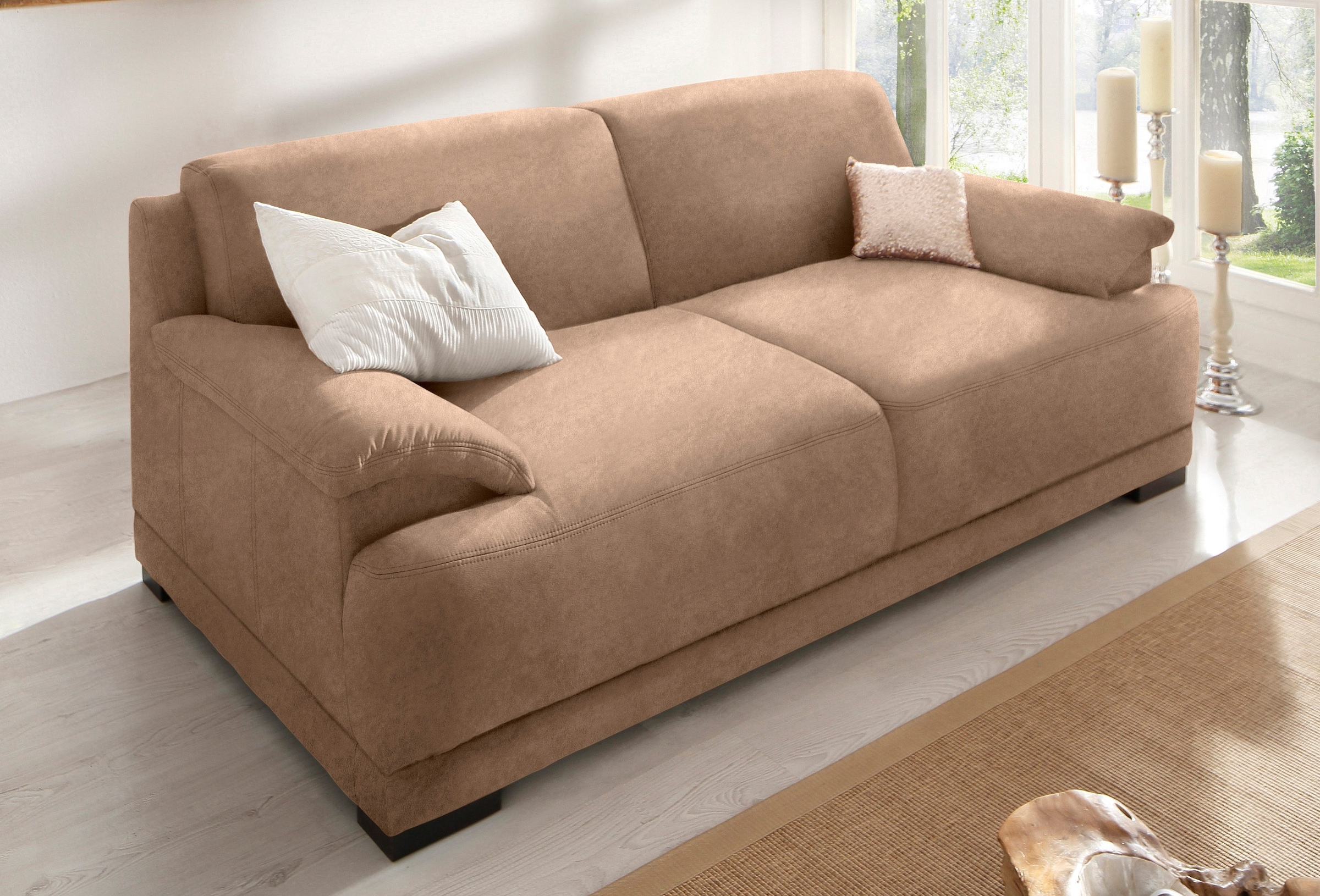 Image of Home affaire 3-Sitzer "Telos mit Boxspring-Federung für hohen Sitzkomfort" mit Boxspring-Federung