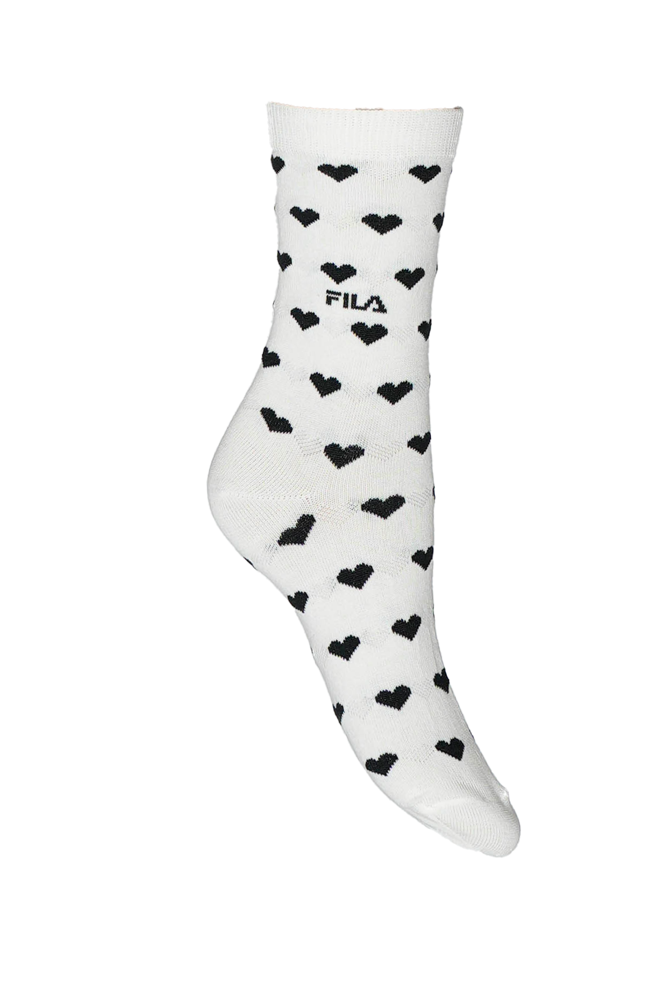 Fila Chaussettes »WOMAN LIFESTYLE NORMAL PLAIN SOCKS« mit Herzdesign
