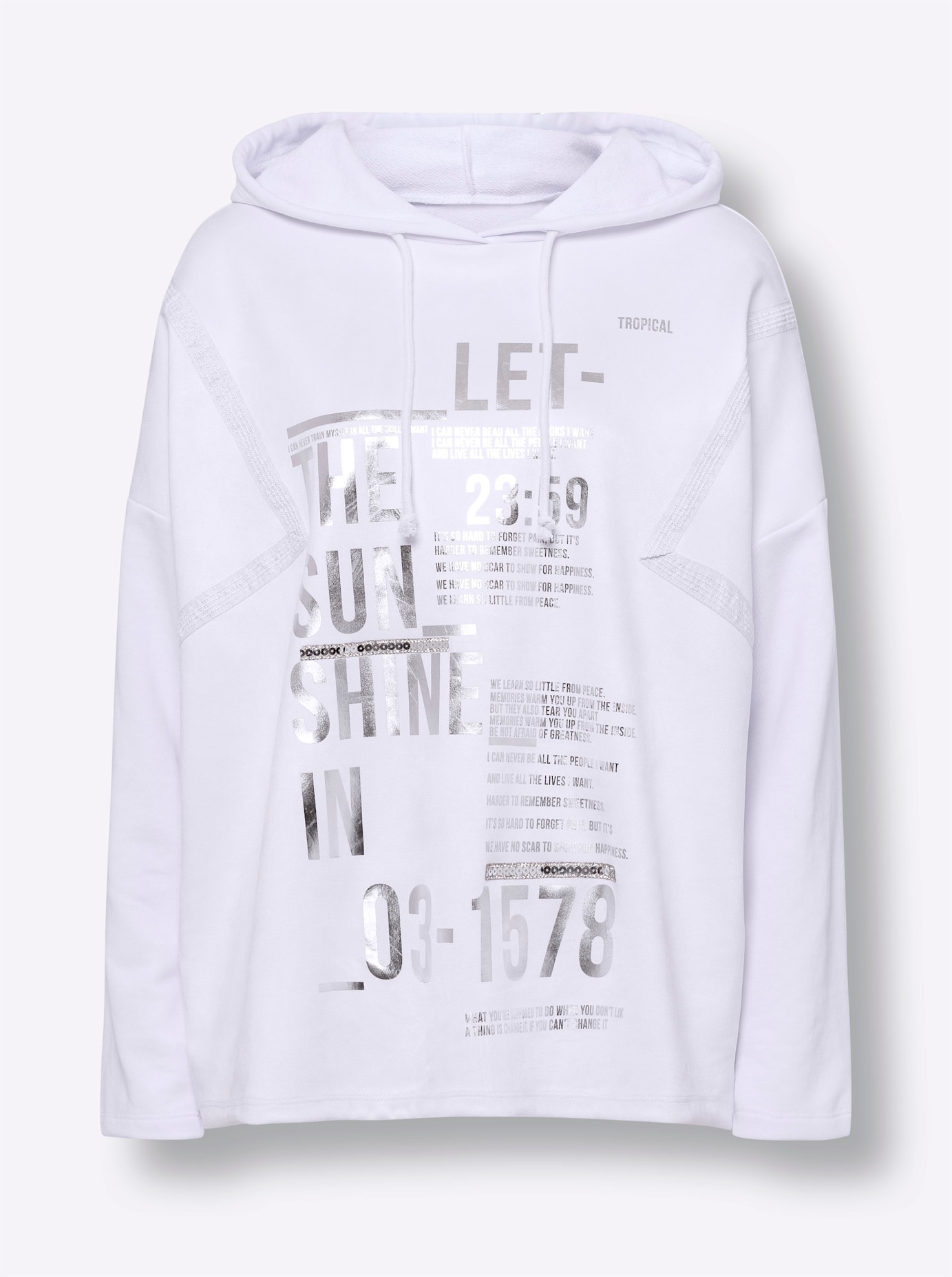 heine Langarmshirt »Kapuzen-Shirt«, (1 tlg.)