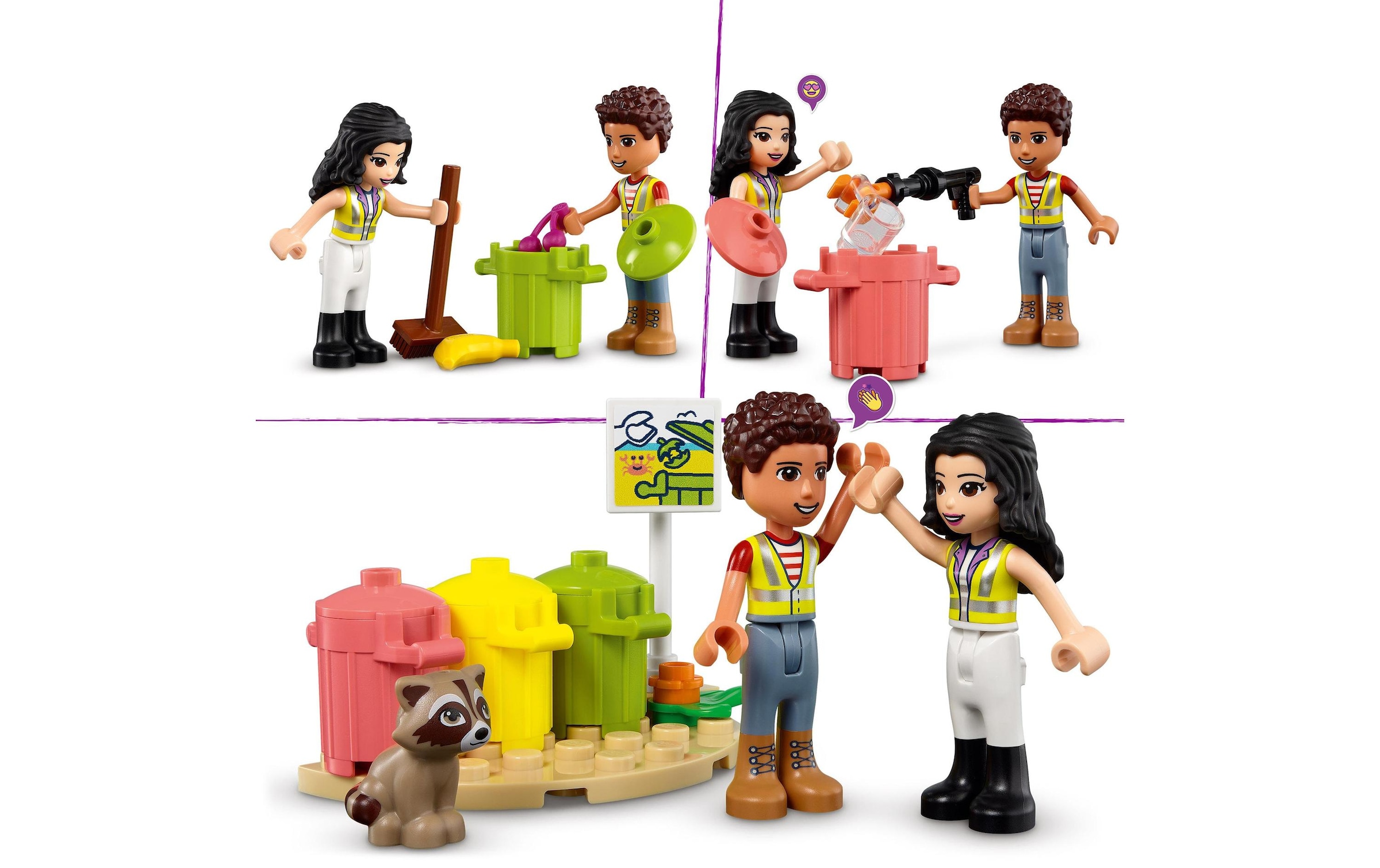 LEGO® Spielbausteine »Recycling-Auto 41712«