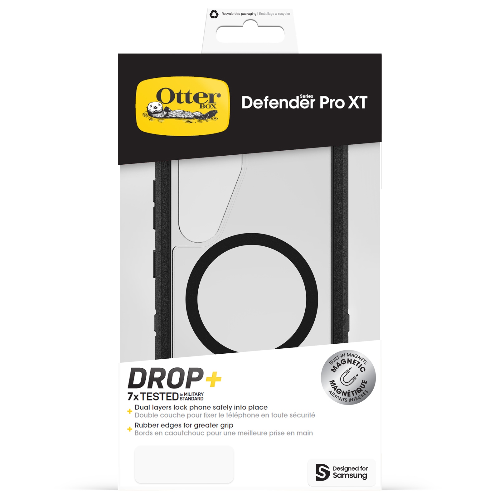 Otterbox Handyhülle »Defender Pro XT with Magnets für Samsung Galaxy S25« Samsung Galaxy S25 Backcover, Schutzhülle, Handyschutzhülle, Case, Schutzcase, stossfest