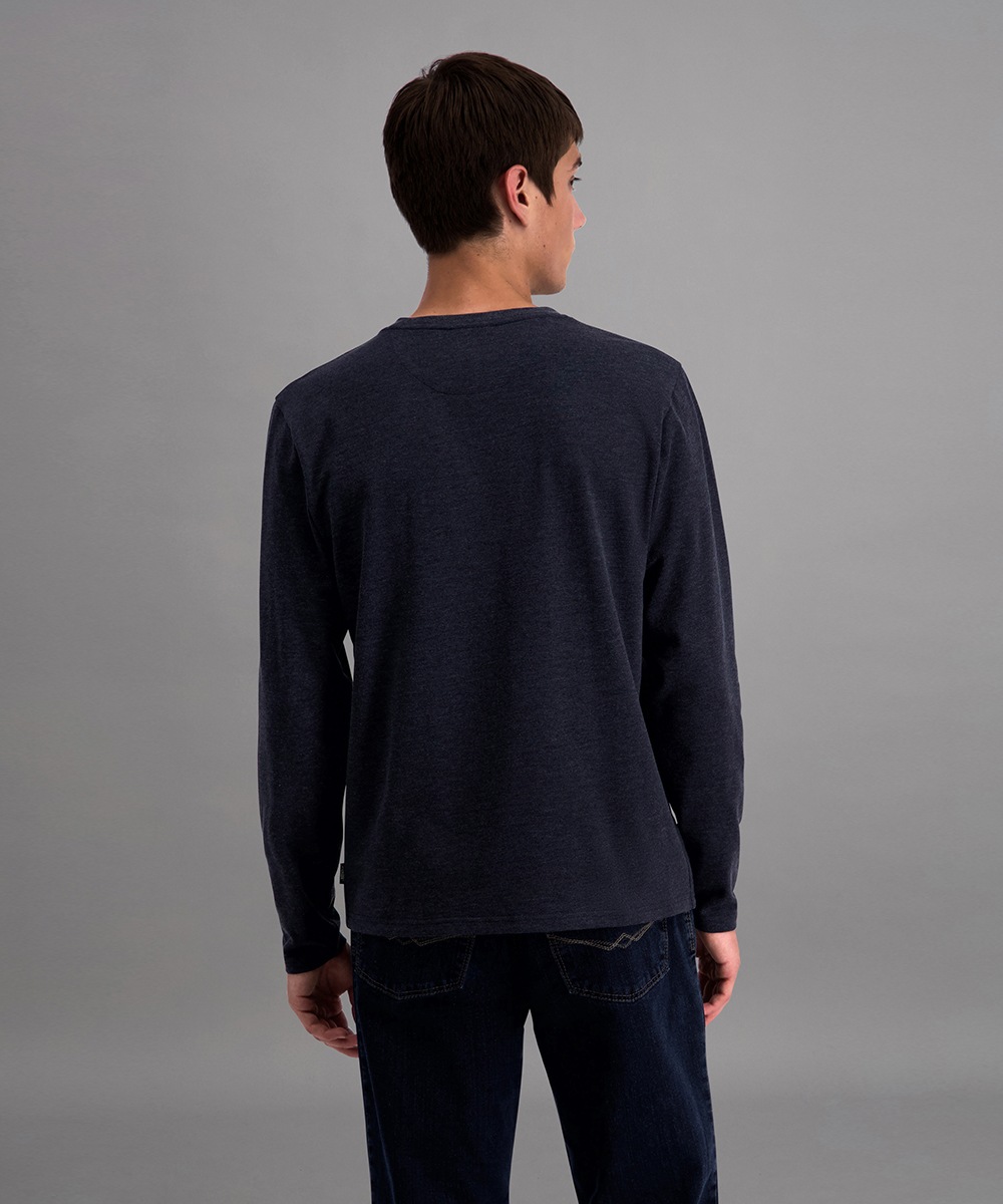 Pioneer Authentic Jeans Langarmshirt in normale Passform