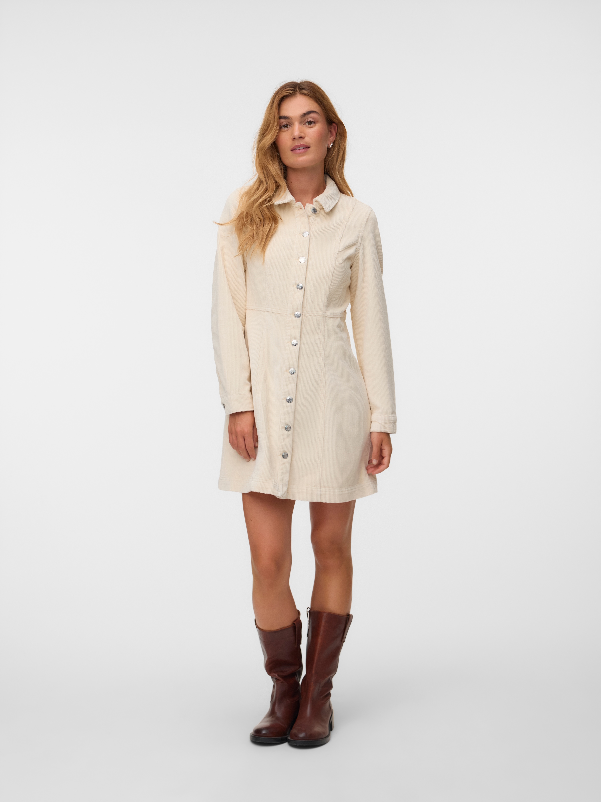Vero Moda Cordkleid »VMDAISY LS SHORT CORD DRESS NOOS« Baumwolle, Cord
