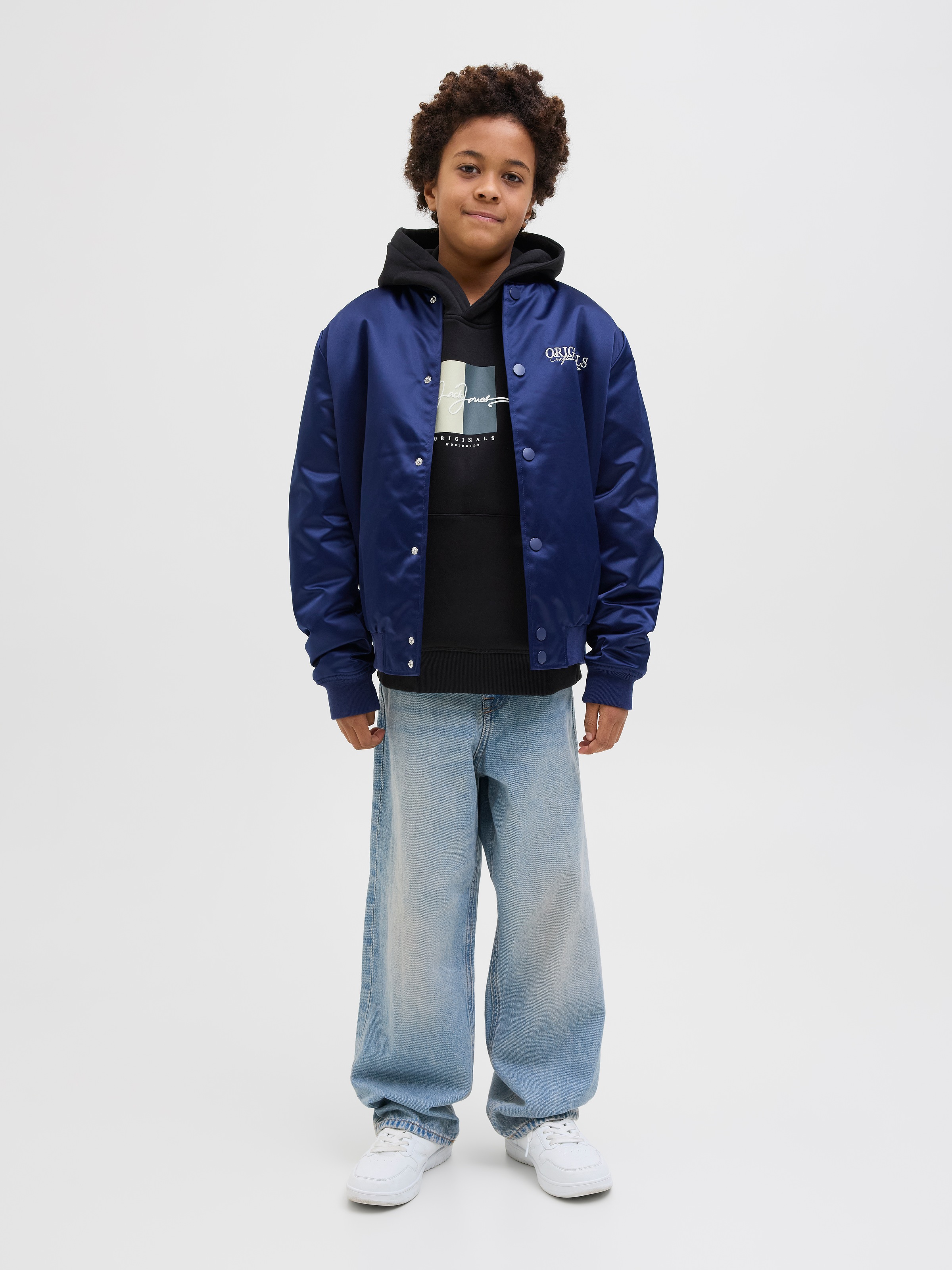 Jack & Jones Junior Kapuzensweatshirt »JORFREDERIKSBERG BOX SCI SW.H SN UNB JNR«