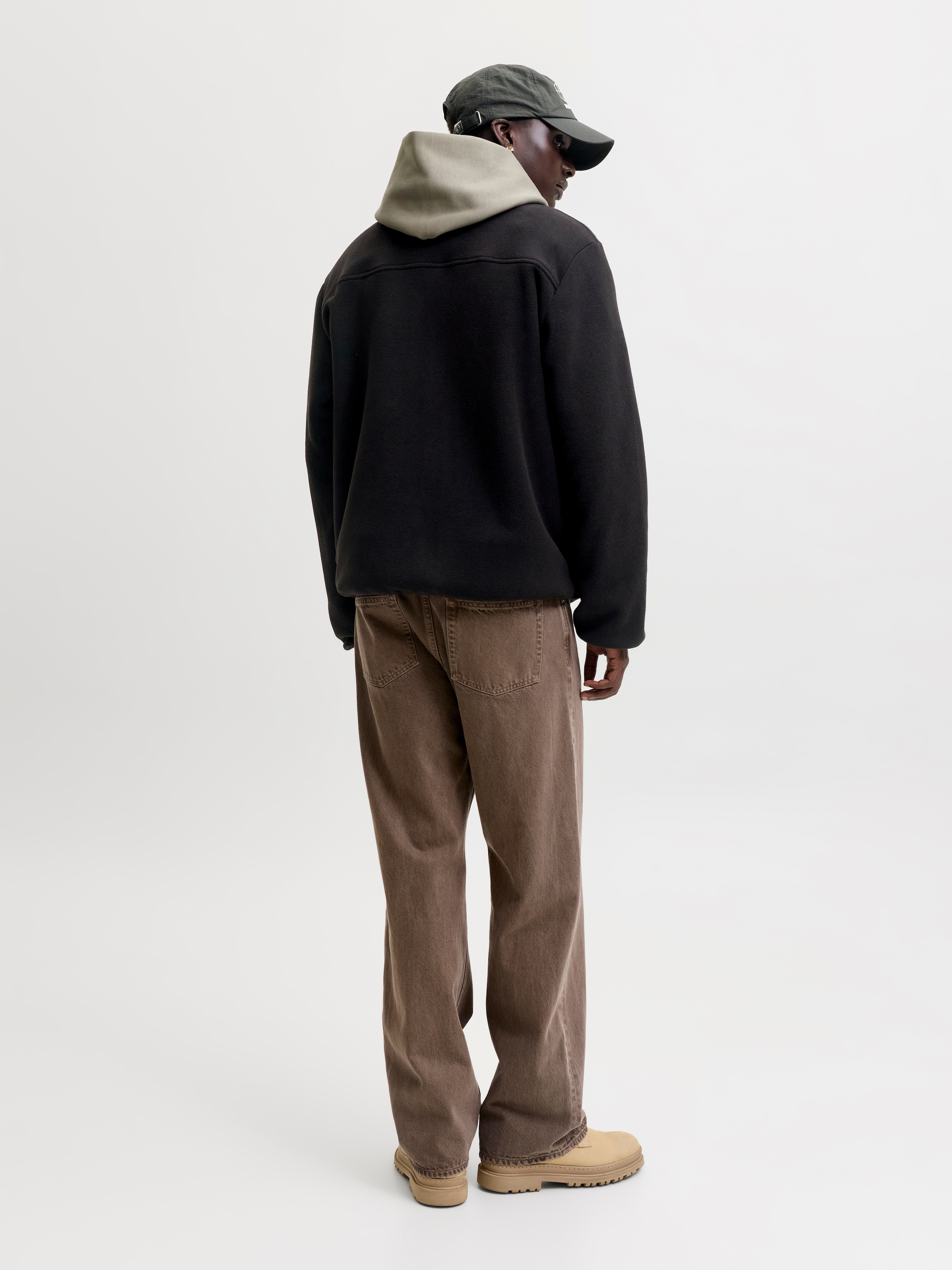 Jack & Jones Veste polaire »JJEMASON FLEECE SN« fibre synthétique, coupe régulière