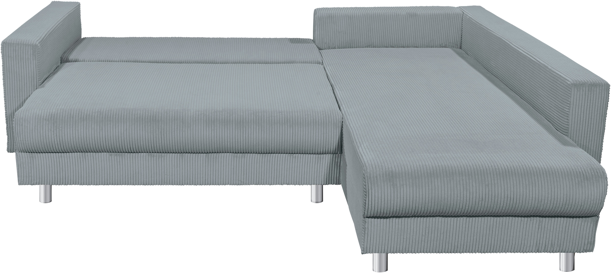 INOSIGN Ecksofa »153«, Inkl. Schlaffunktion und grossen Strauraum