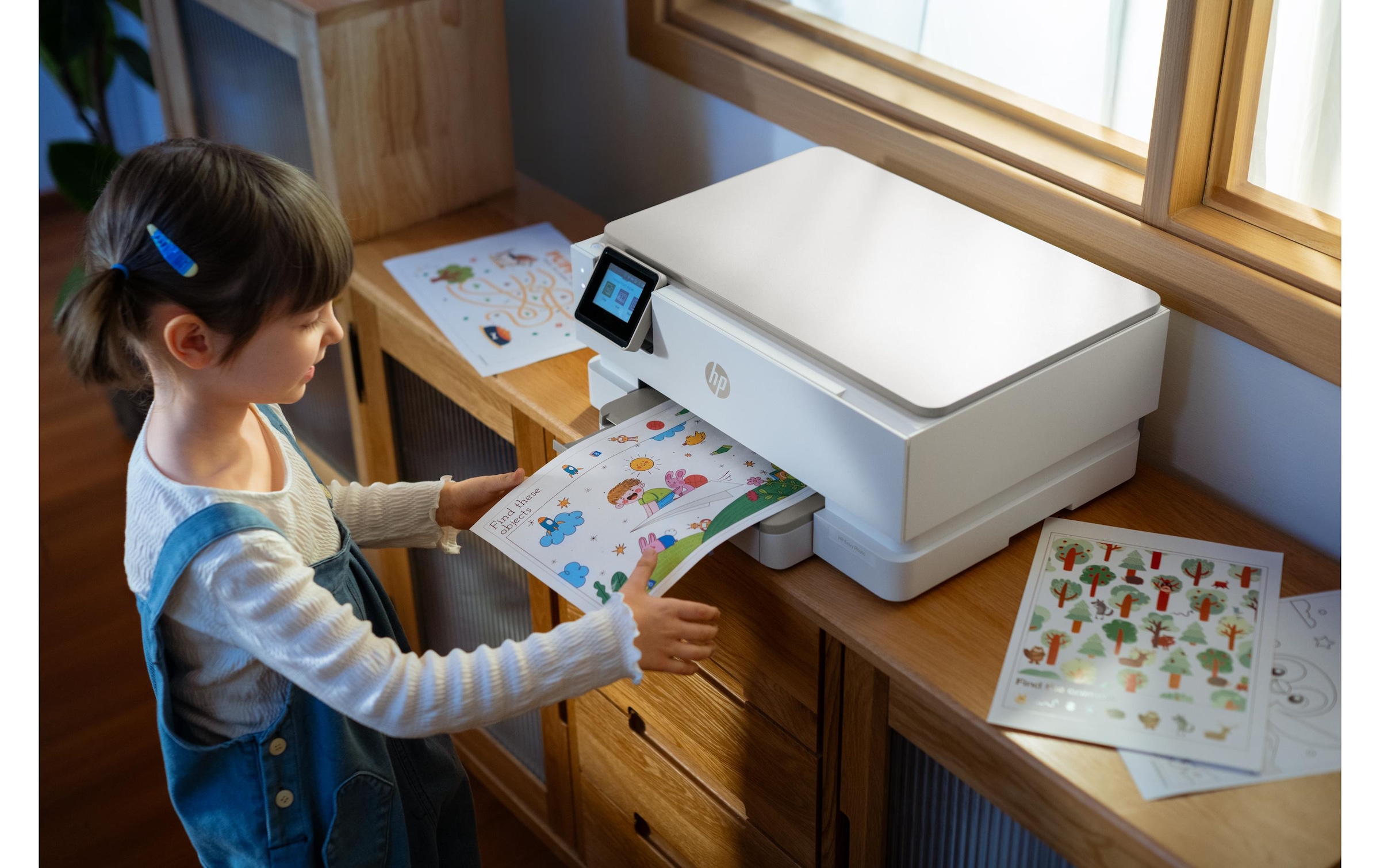 HP Multifunktionsdrucker »Envy Photo 7230 (B63JVB)« 6 Probemonate HP Instant Ink erhalten bis 31.07.2026