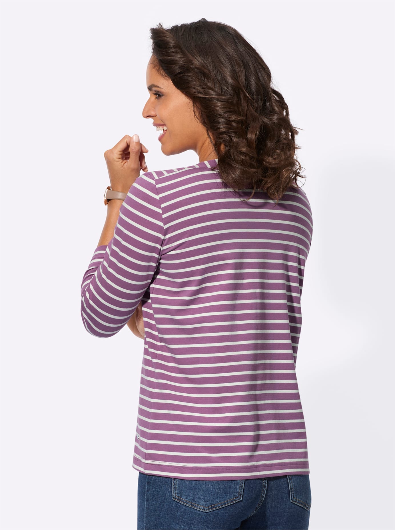 Casual Looks T-shirt à manches 3/4 »Ringelshirt« 1 cuis