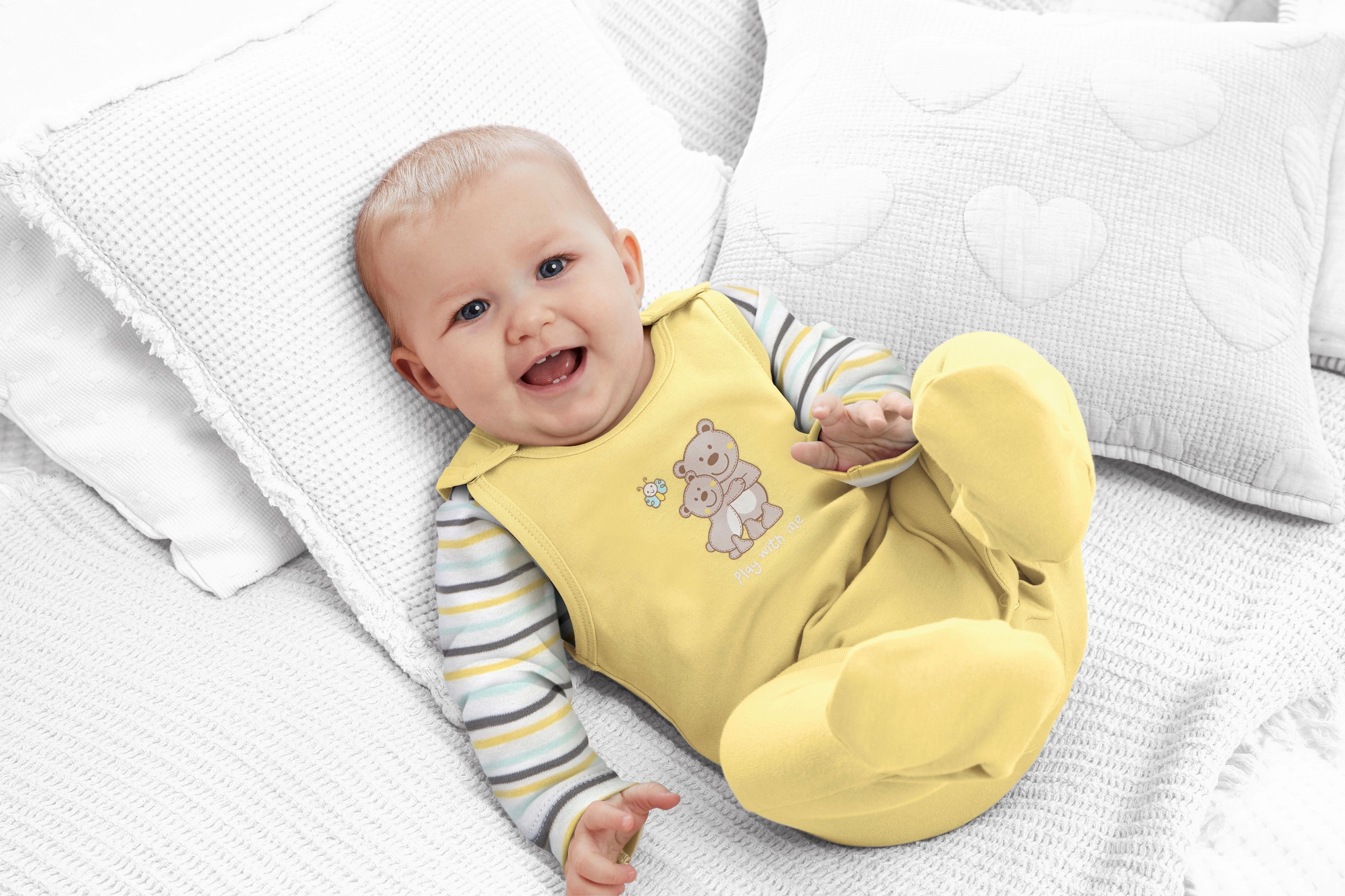 auf ♕ (Set, tlg.), Bio-Baumwolle 30 Klitzeklein »Baby-Set«, versandkostenfrei Erstausstattungspaket aus